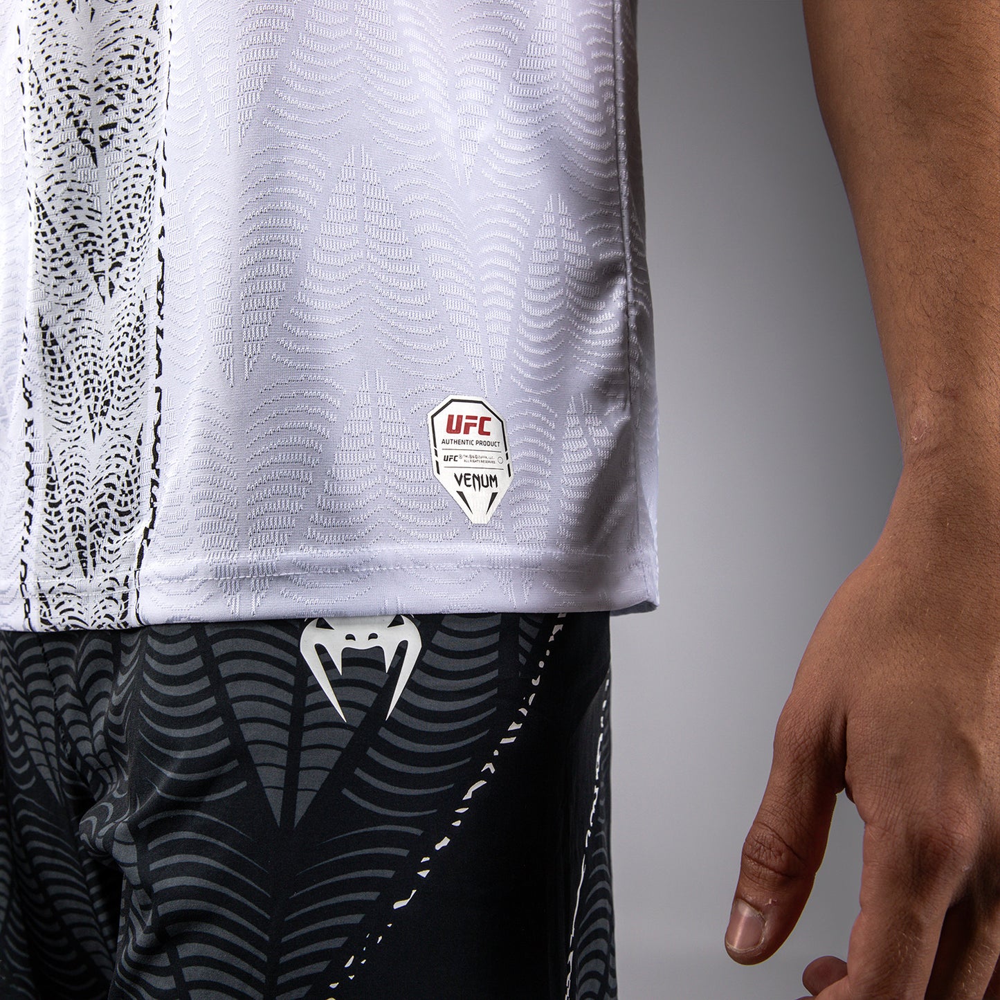 Men's UFC Zenith by Venum White Authentic Fight Night Walkout Jersey