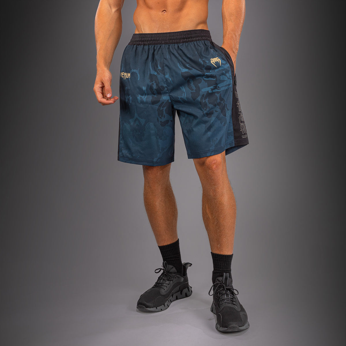 Jujutsu Kaisen x Venum Fushiguro Training Shorts - Ocean Blue