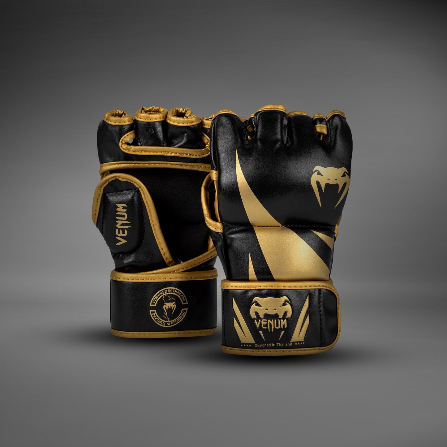 Venum Challenger 2.0 MMA Gloves - Black/Gold