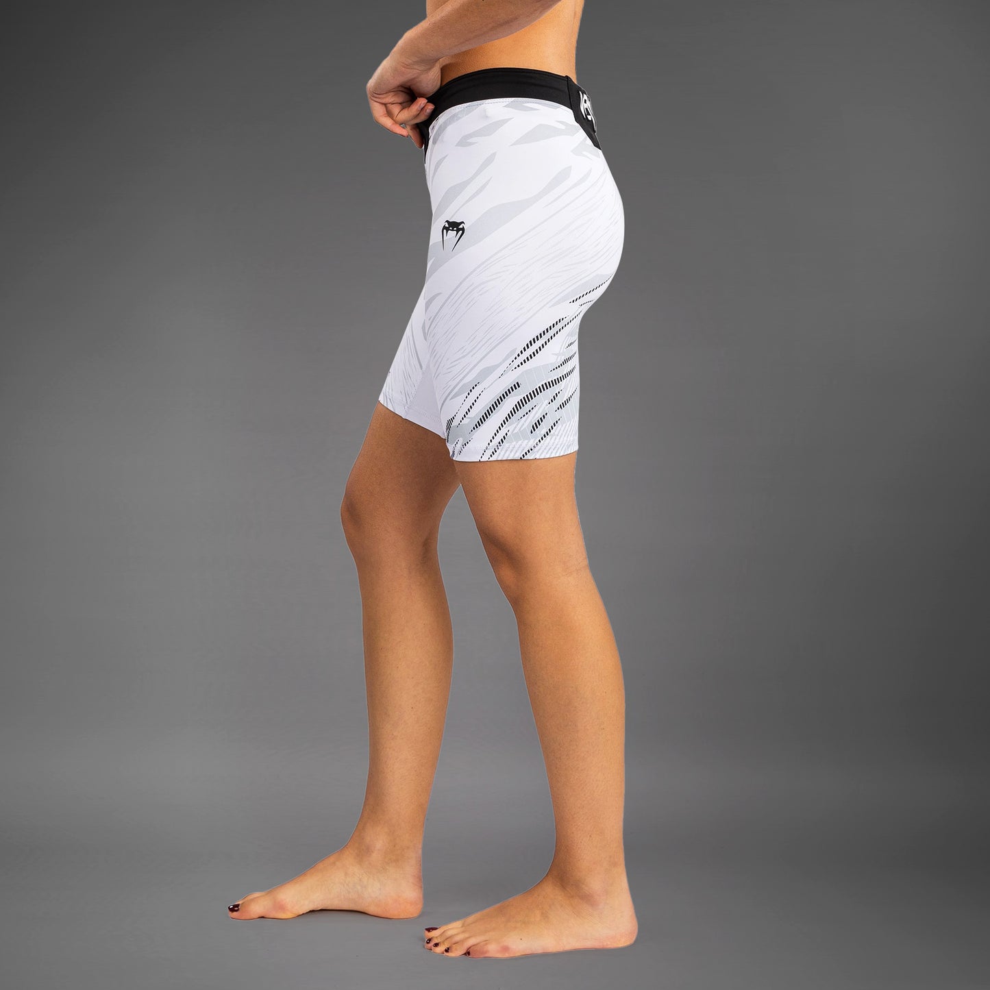 UFC Fusion by Venum Authentic Fight Night Women’s Vale Tudo Short - Long Fit - White