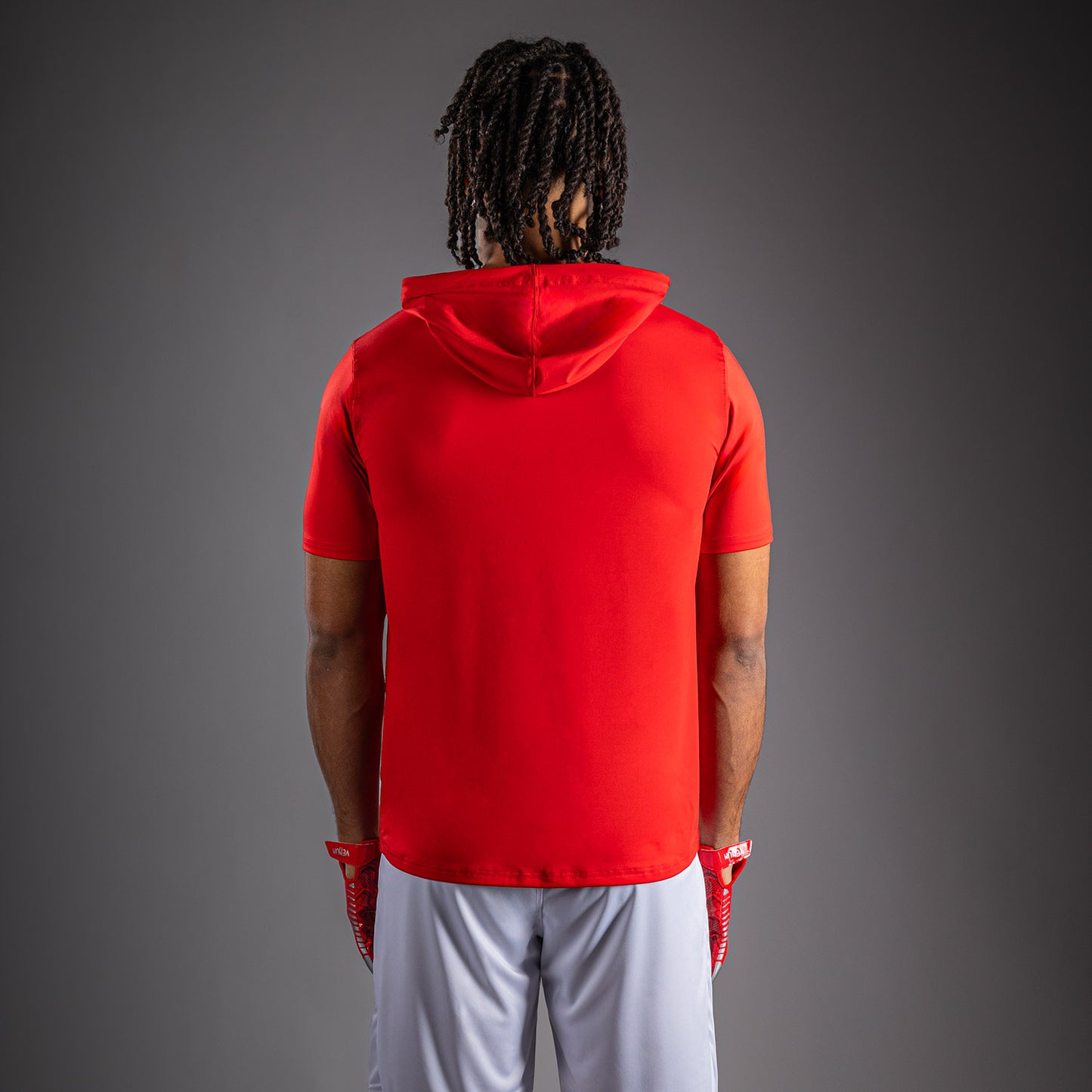 Venum Elite Short Sleeve Dry-Tech Hoodie - Red