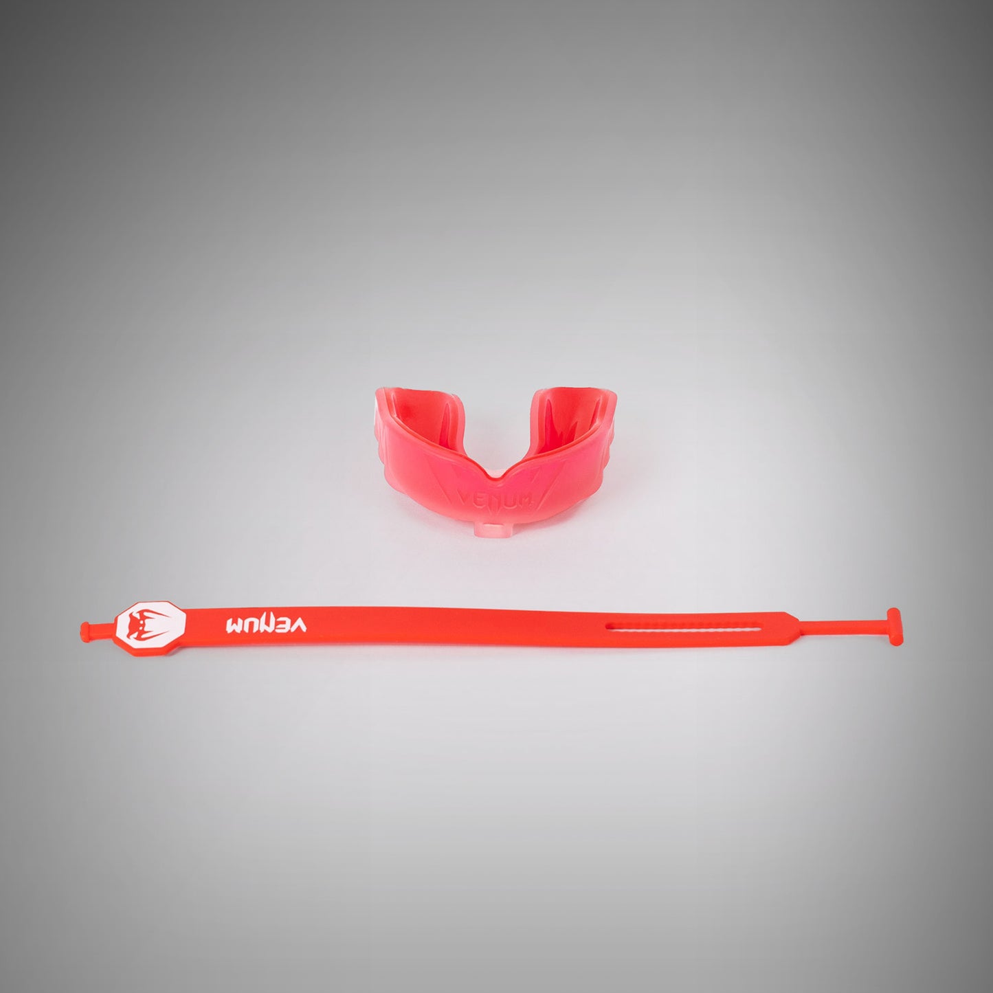 Venum Challenger Mouthguard Strap/Straples - Red Transparent
