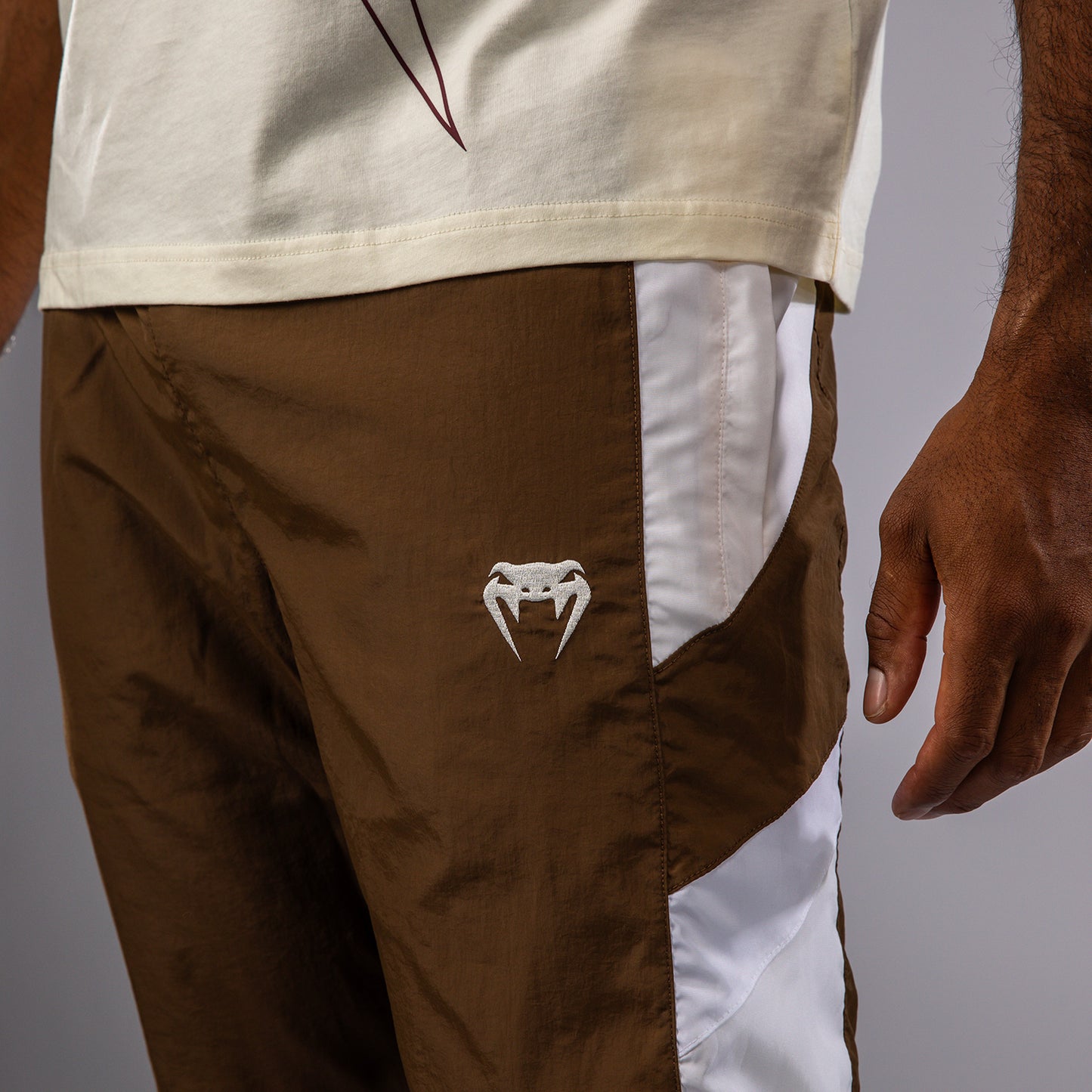 Venum Attack 90 Tracksuit Pants - Dark Brown