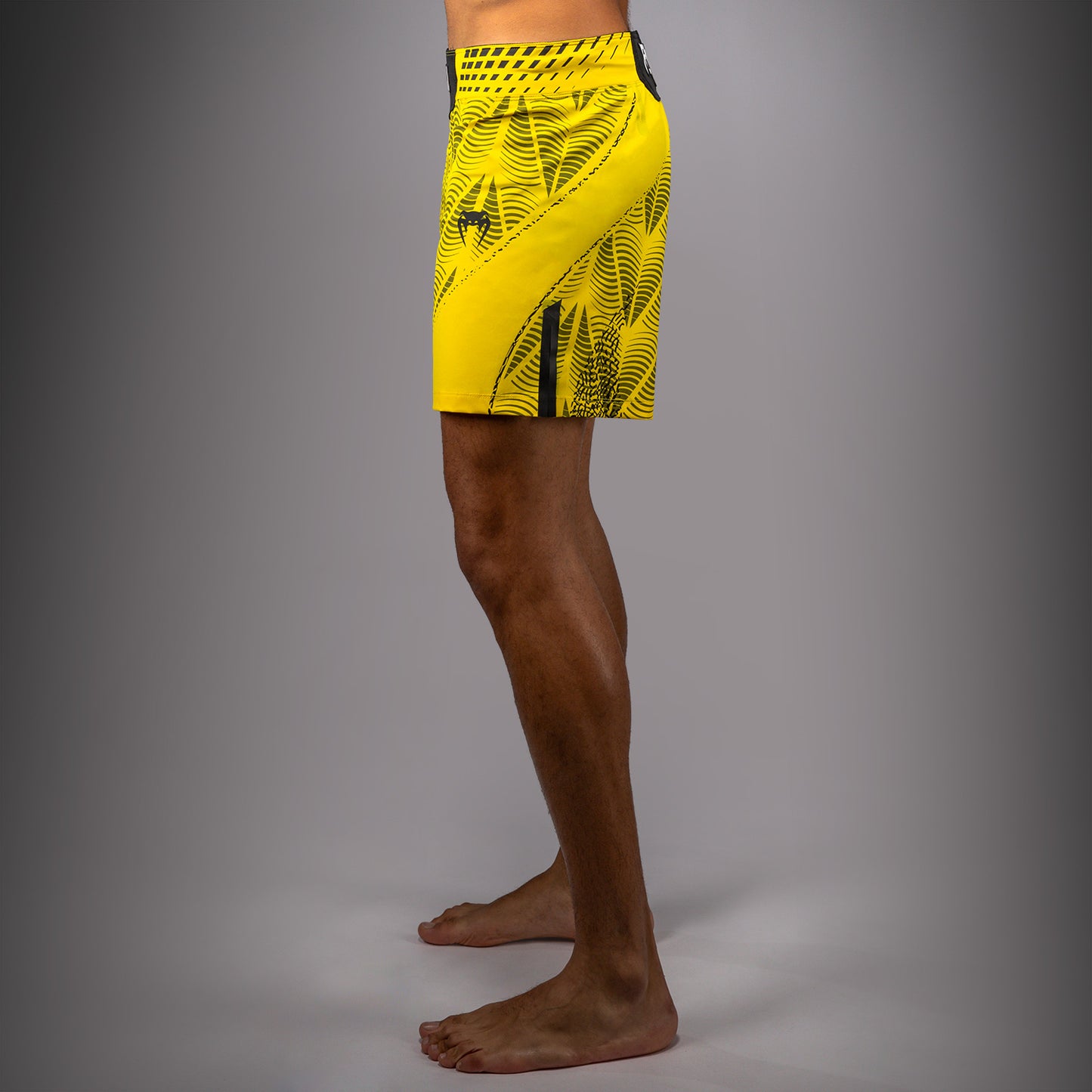 Men's UFC Zenith by Venum Yellow Authentic Fight Night Short Fit Fight Short Personalized