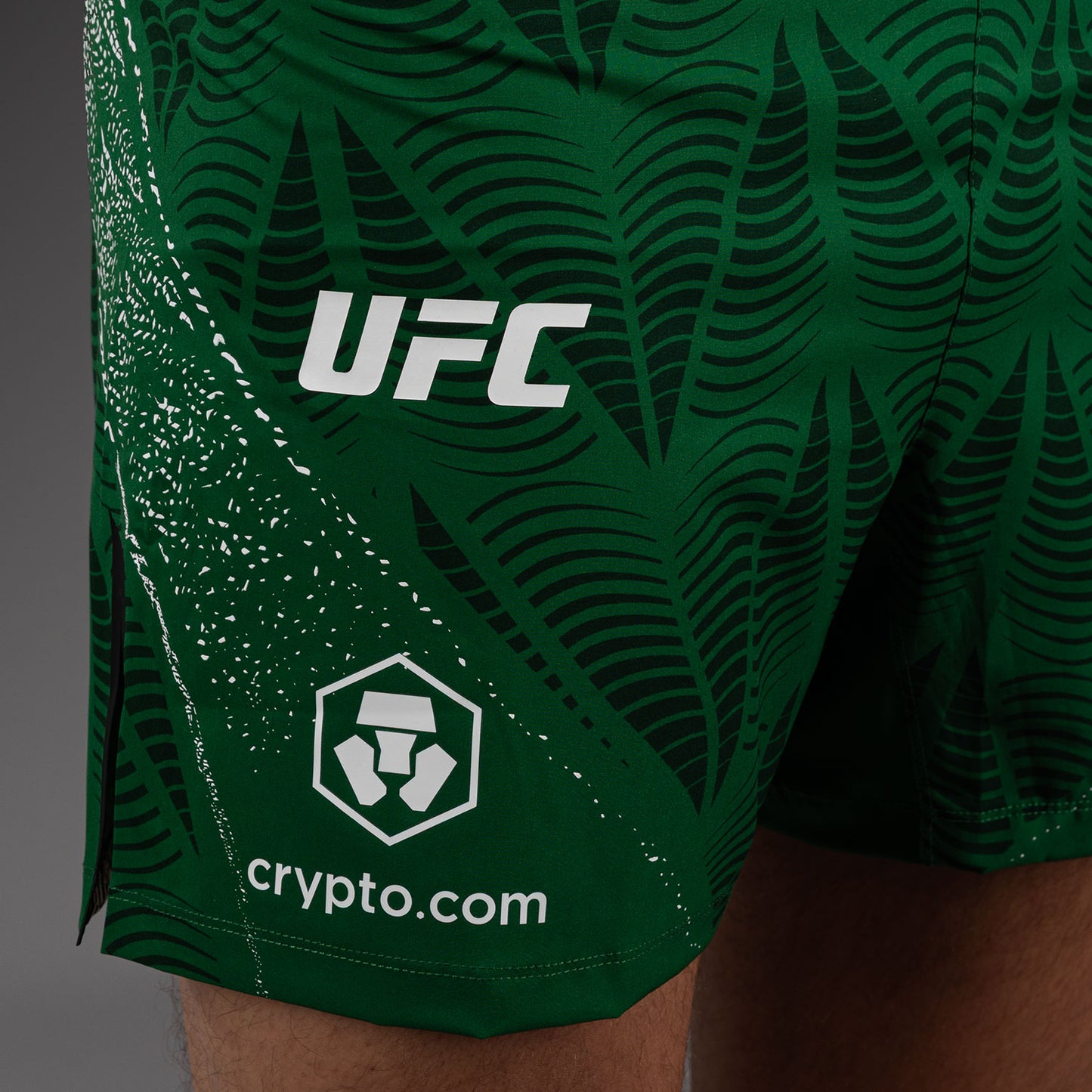 Men's UFC Zenith by Venum Green Authentic Fight Night Short Fit Fight Short Personalized