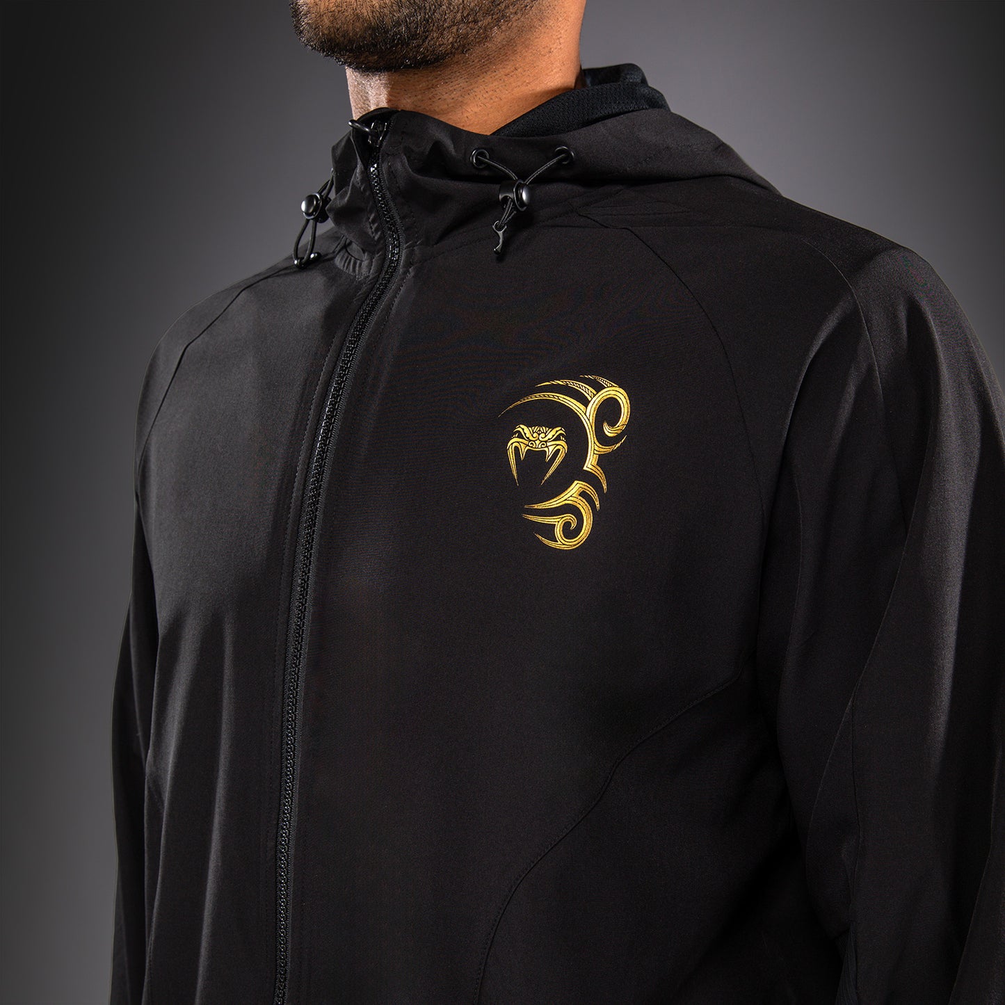 Venum x Mike Tyson Tiger Track Jacket - Black/Gold