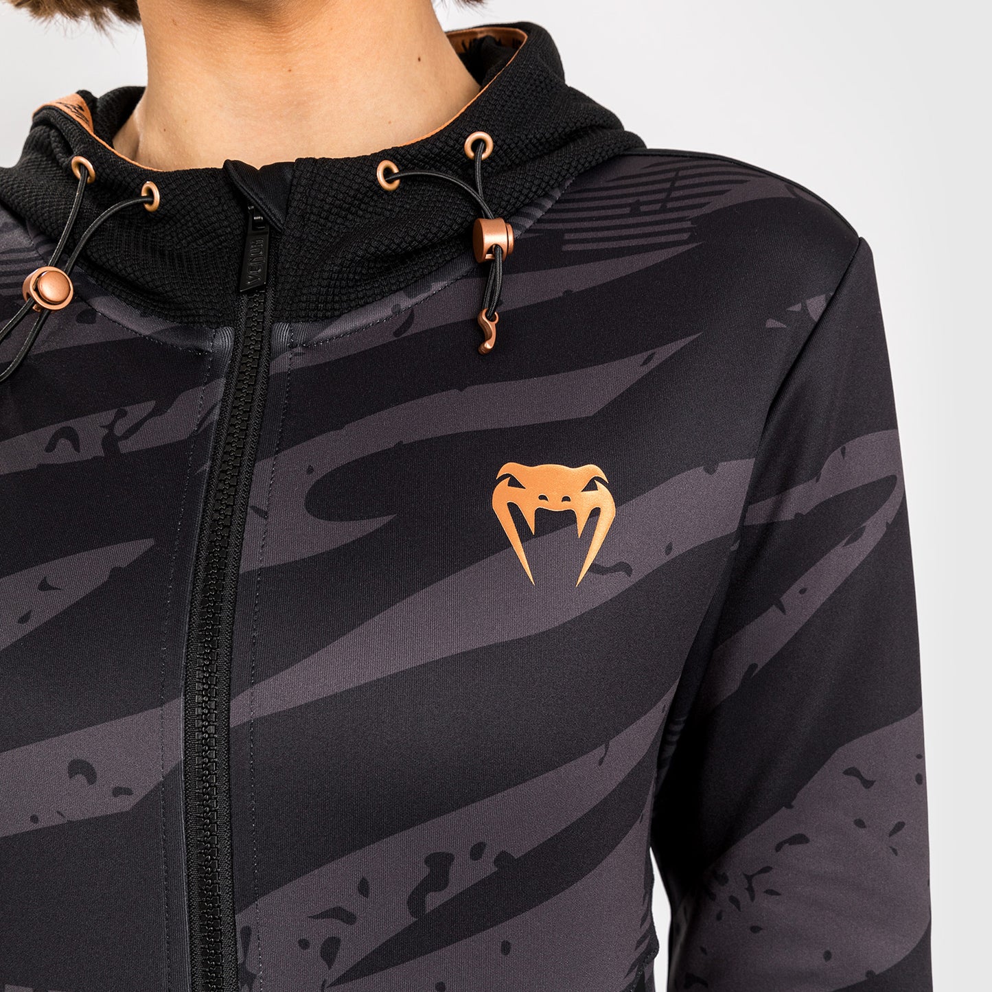 UFC Adrenaline by Venum Fight Week Women’s Zip Hoodie - Urban Camo