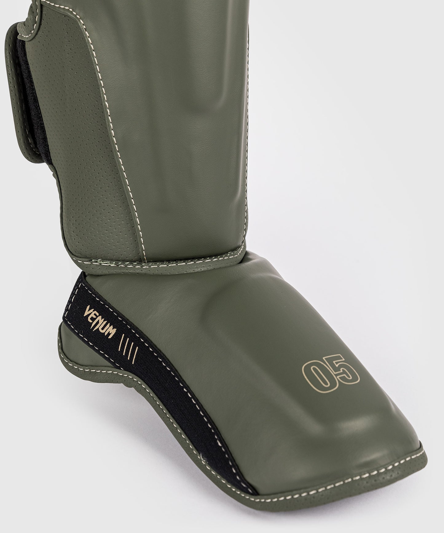 Venum Impact Evo Shin Guards - Military Green