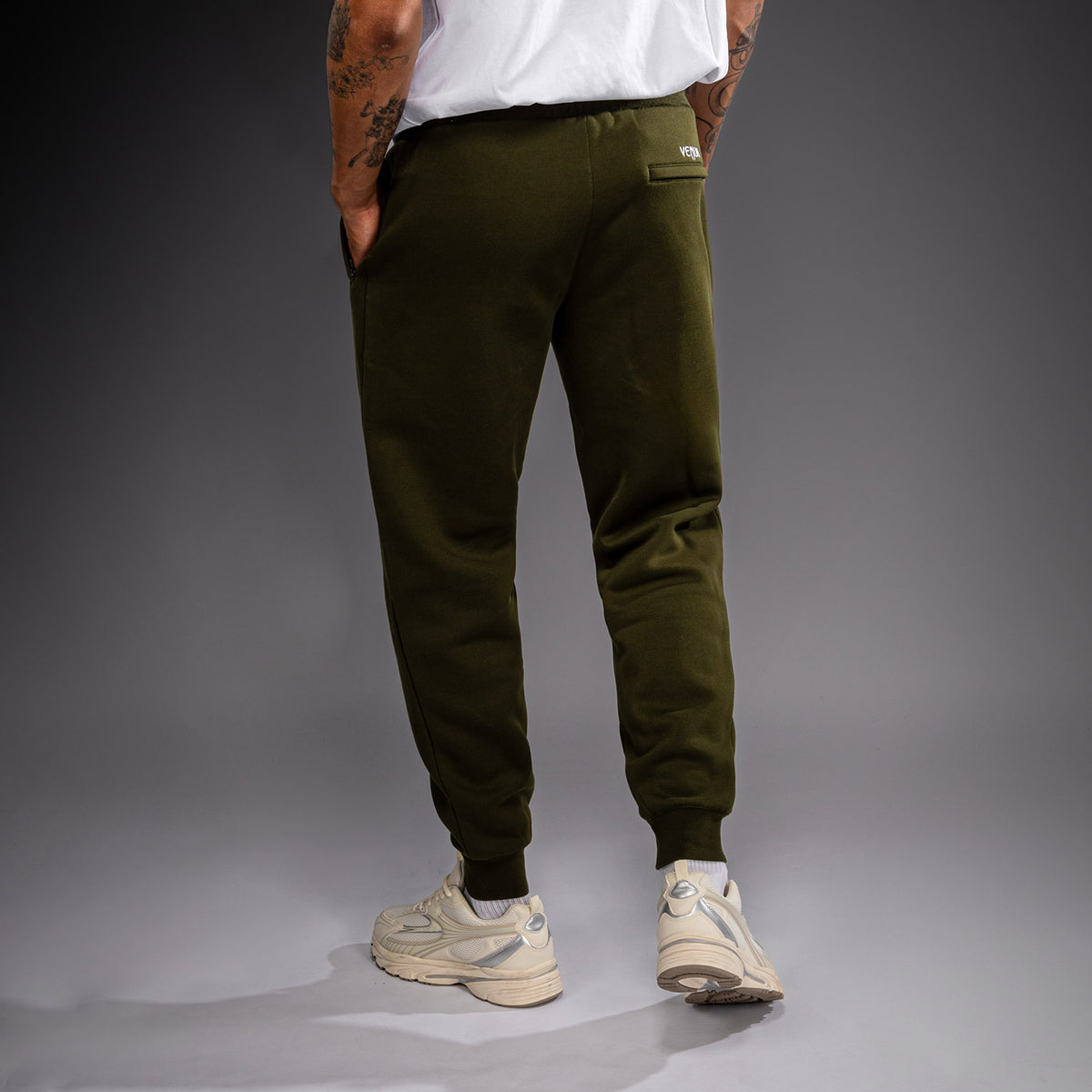 Venum Attack Fleece & Weave Joggers - Khaki
