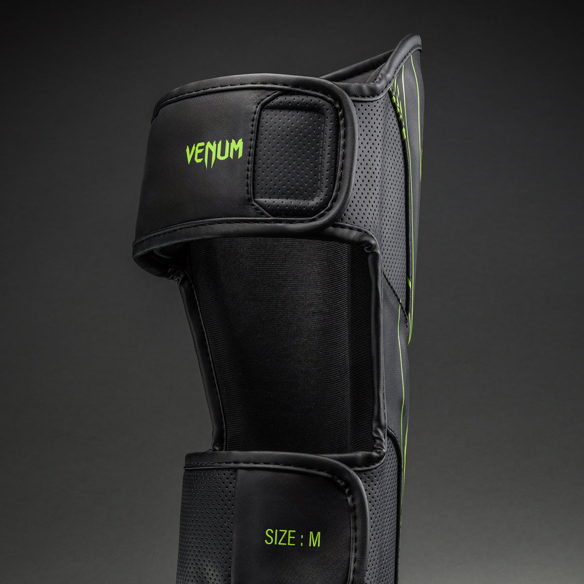 Venum Amazonia Reborn Shin Guards - Black/Green