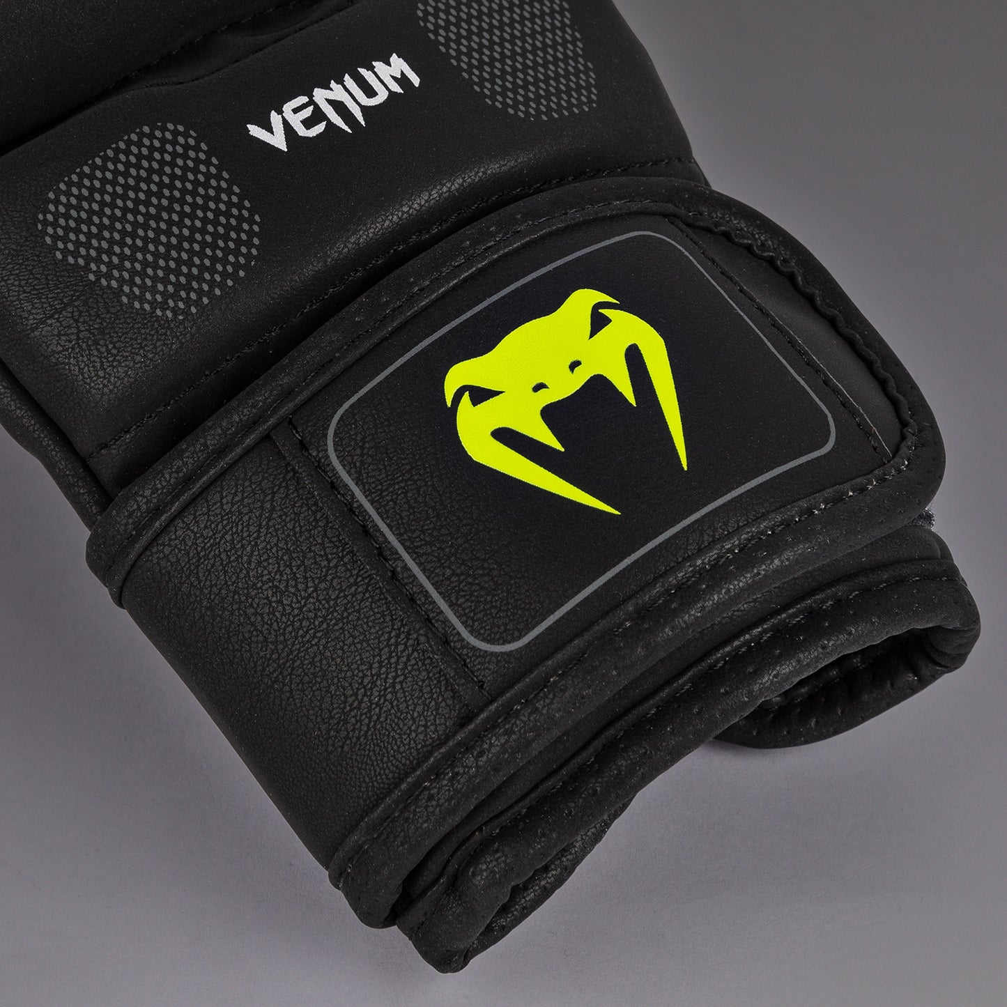 Venum Training Camp 4.0 MMA Sparring Gloves - Black/Neon Green