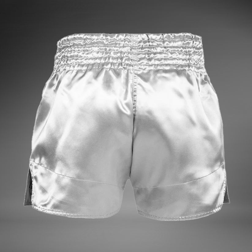 Venum Classic Muay Thai Shorts - Silver/Black