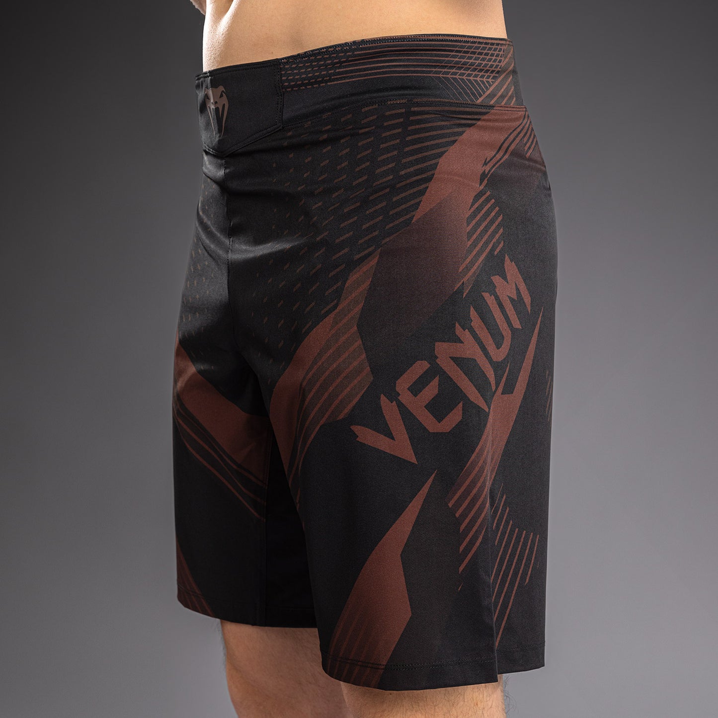 Venum No-Gi 6.0 Fight Shorts - Black/Brown