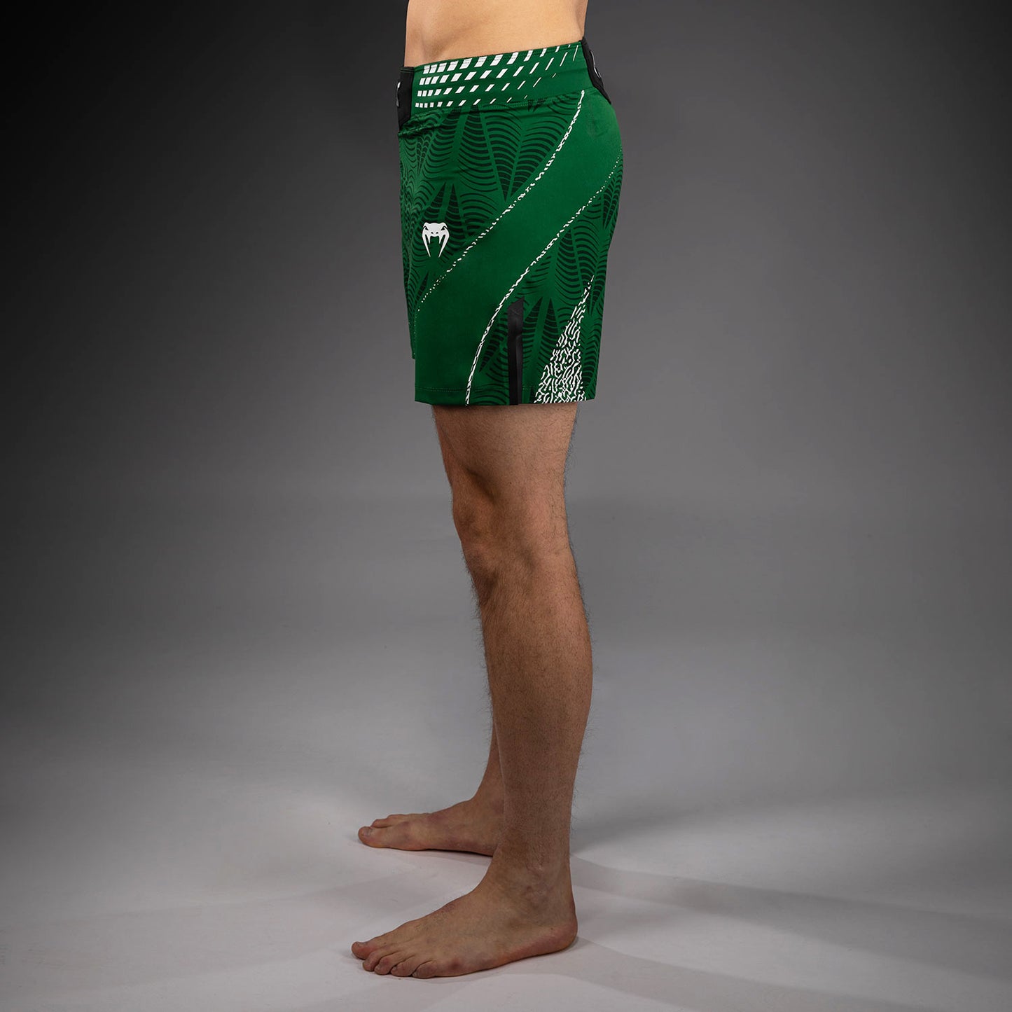 Men's UFC Zenith by Venum Green Authentic Fight Night Short Fit Fight Short Personalized