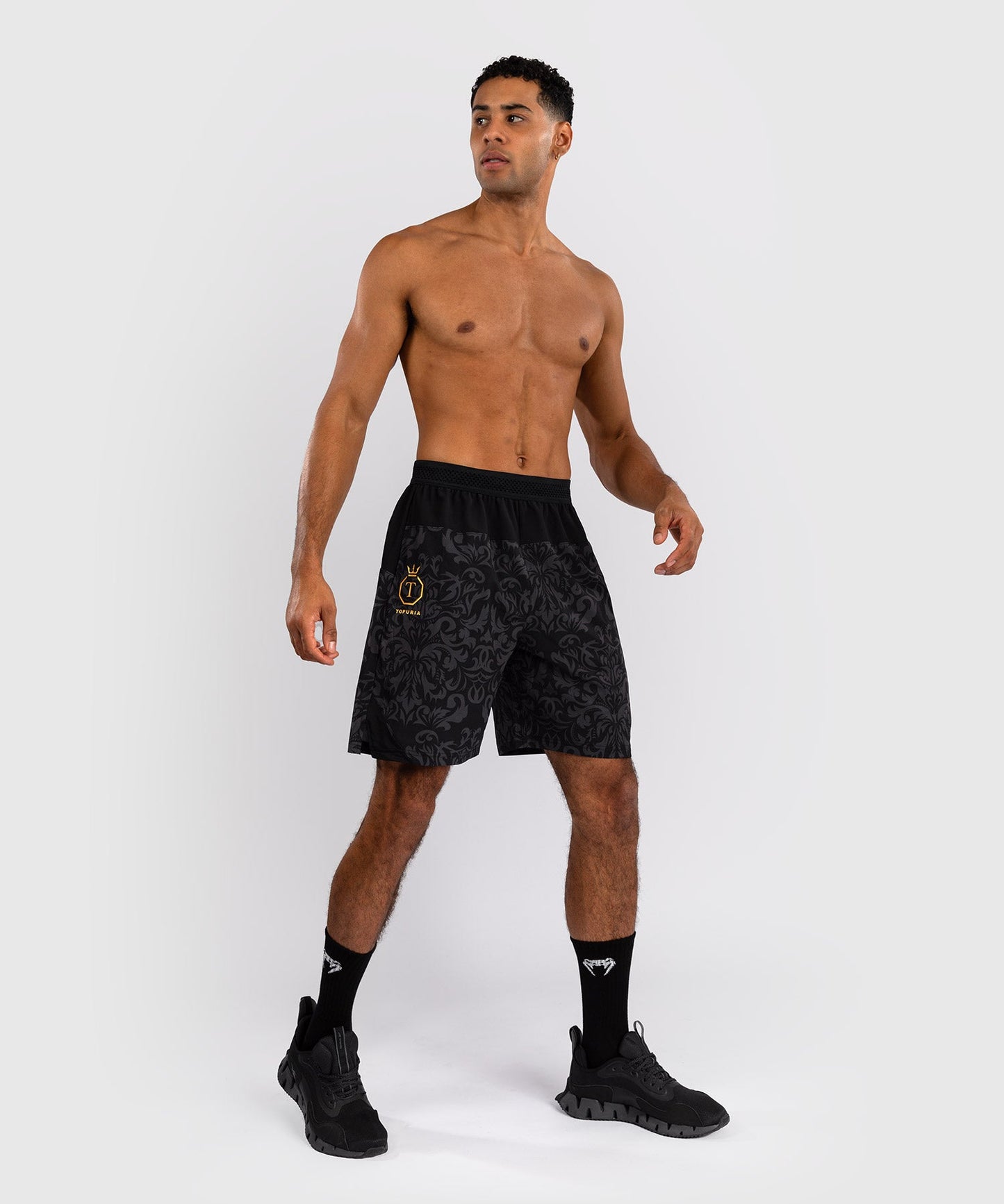 Venum x Ilia Topuria Unmatched Training Shorts - Black/Gold