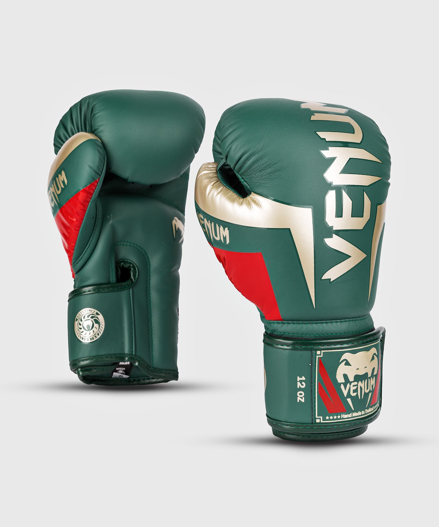 Venum Elite Boxing Gloves - Green - Special Edition