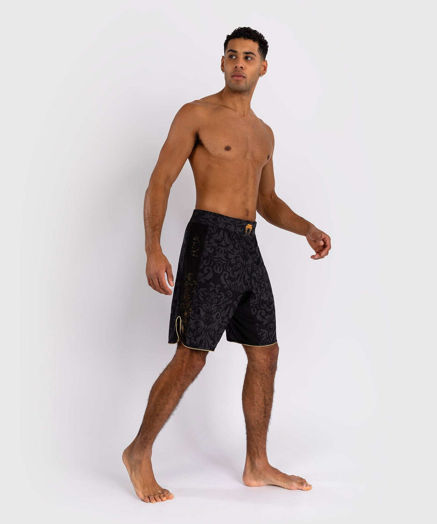 Venum x Ilia Topuria Unmatched Fight Shorts - Black/Gold