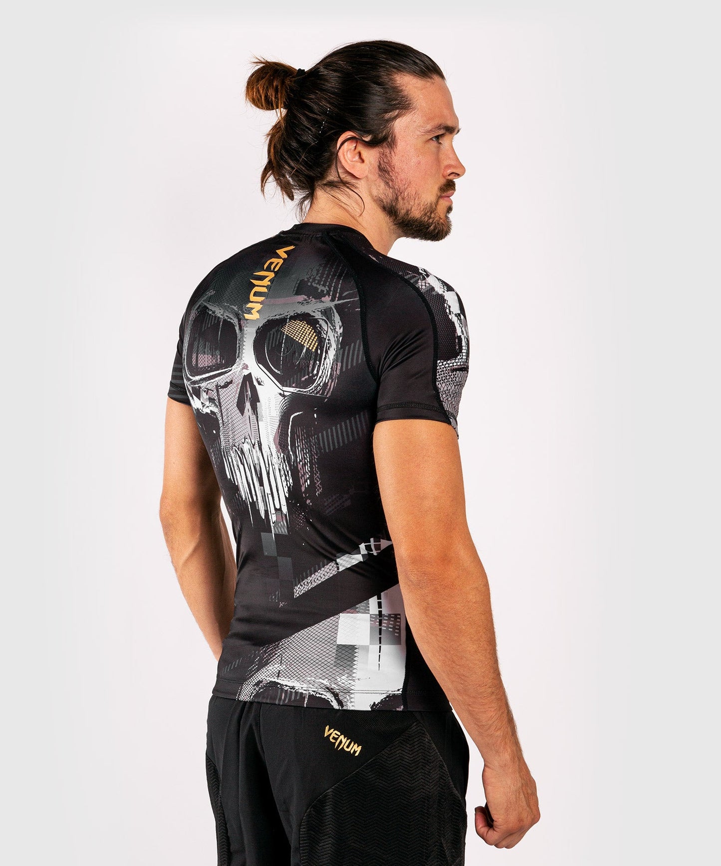Venum Skull Rashguard - Short sleeves - Black