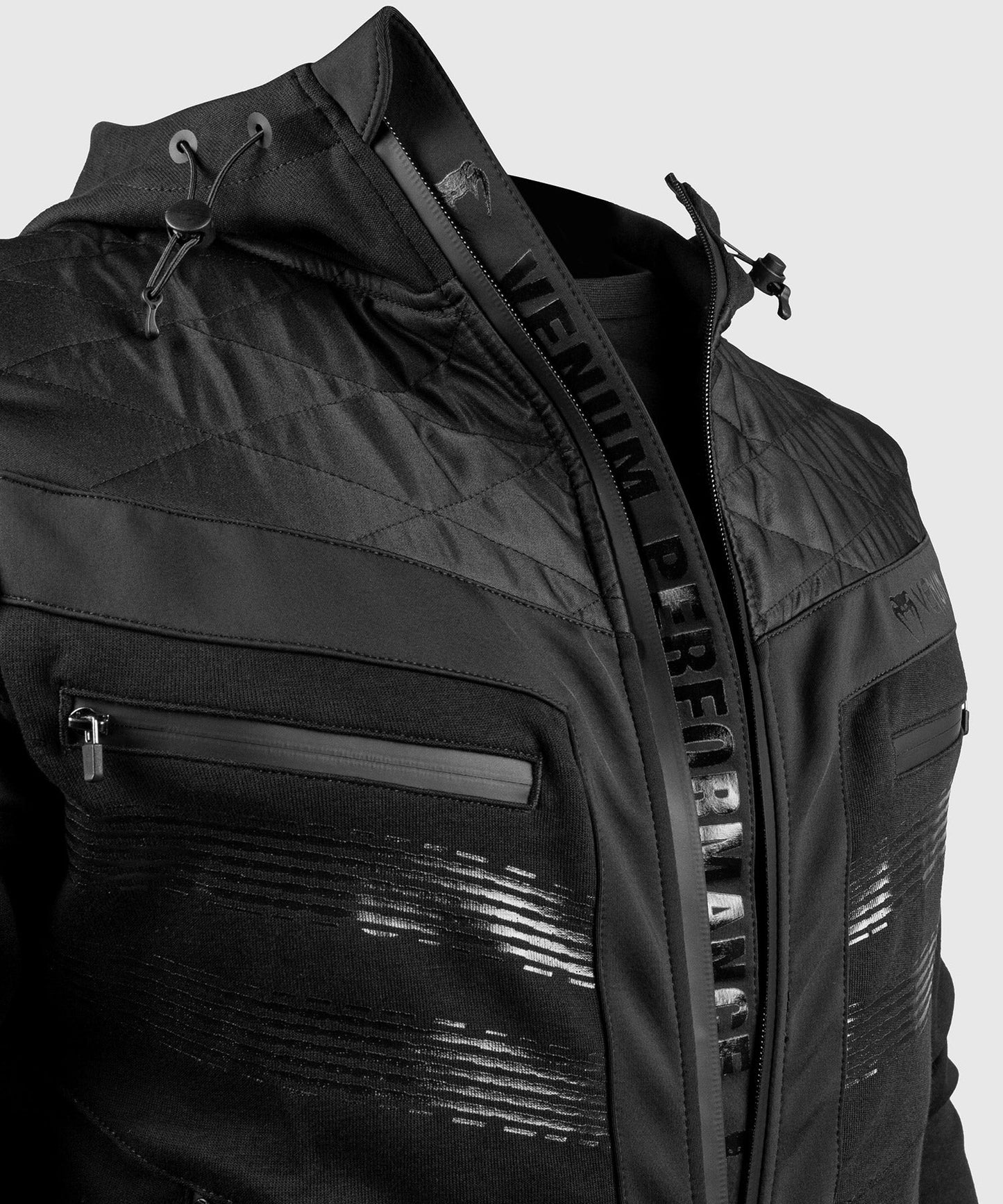 Venum Laser 2.0 Hoodie - Black/Black