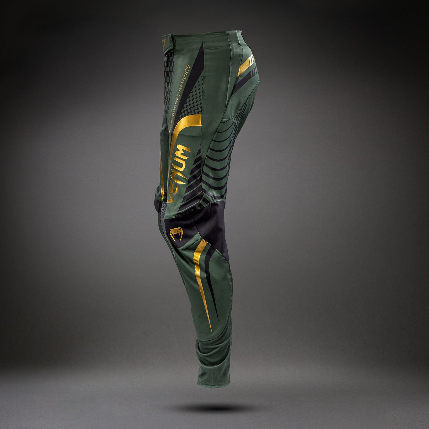 Venum MX Challenger Pants - Black/Green/Gold