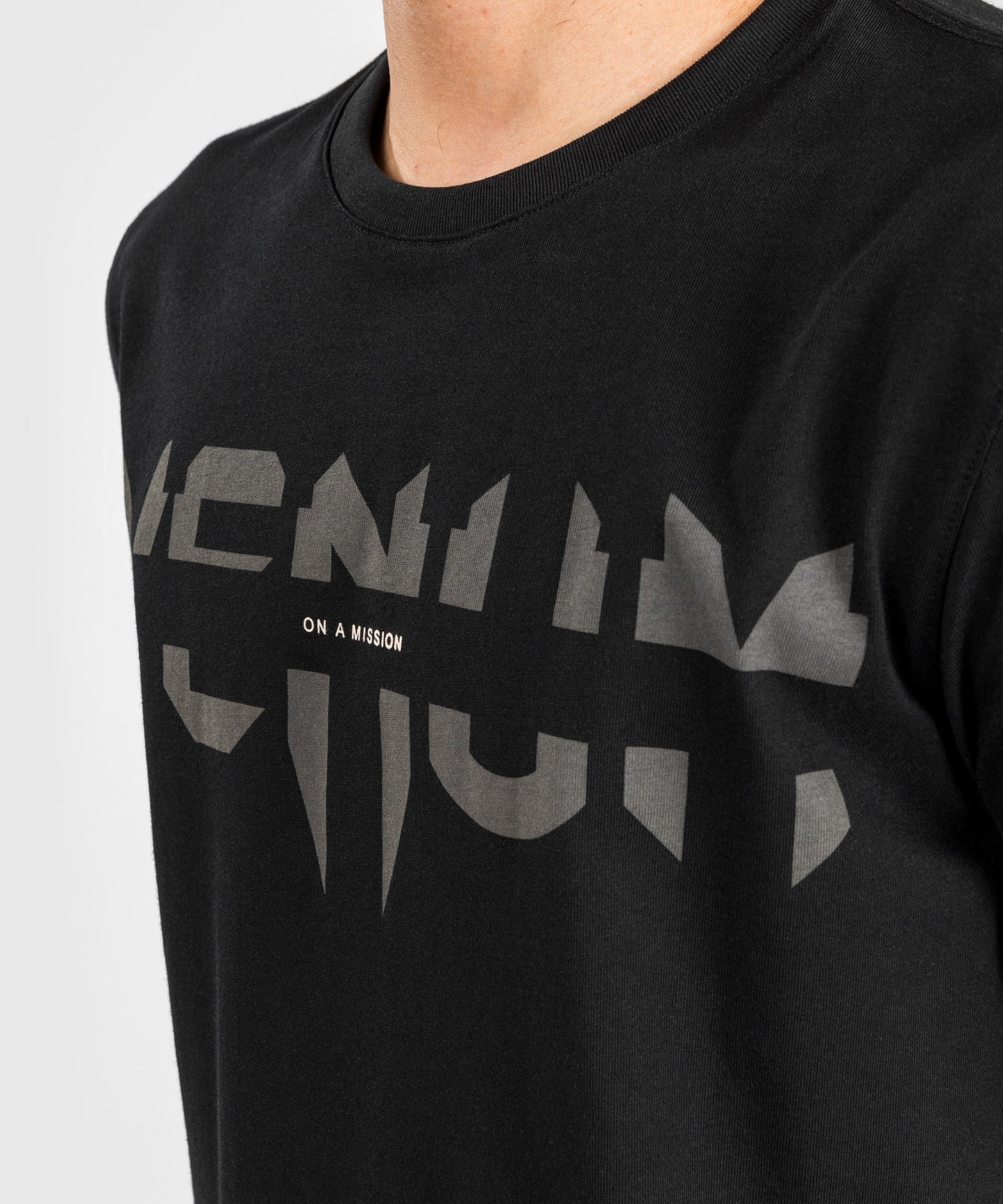 Venum On Mission T-shirt - Regular Fit - Black