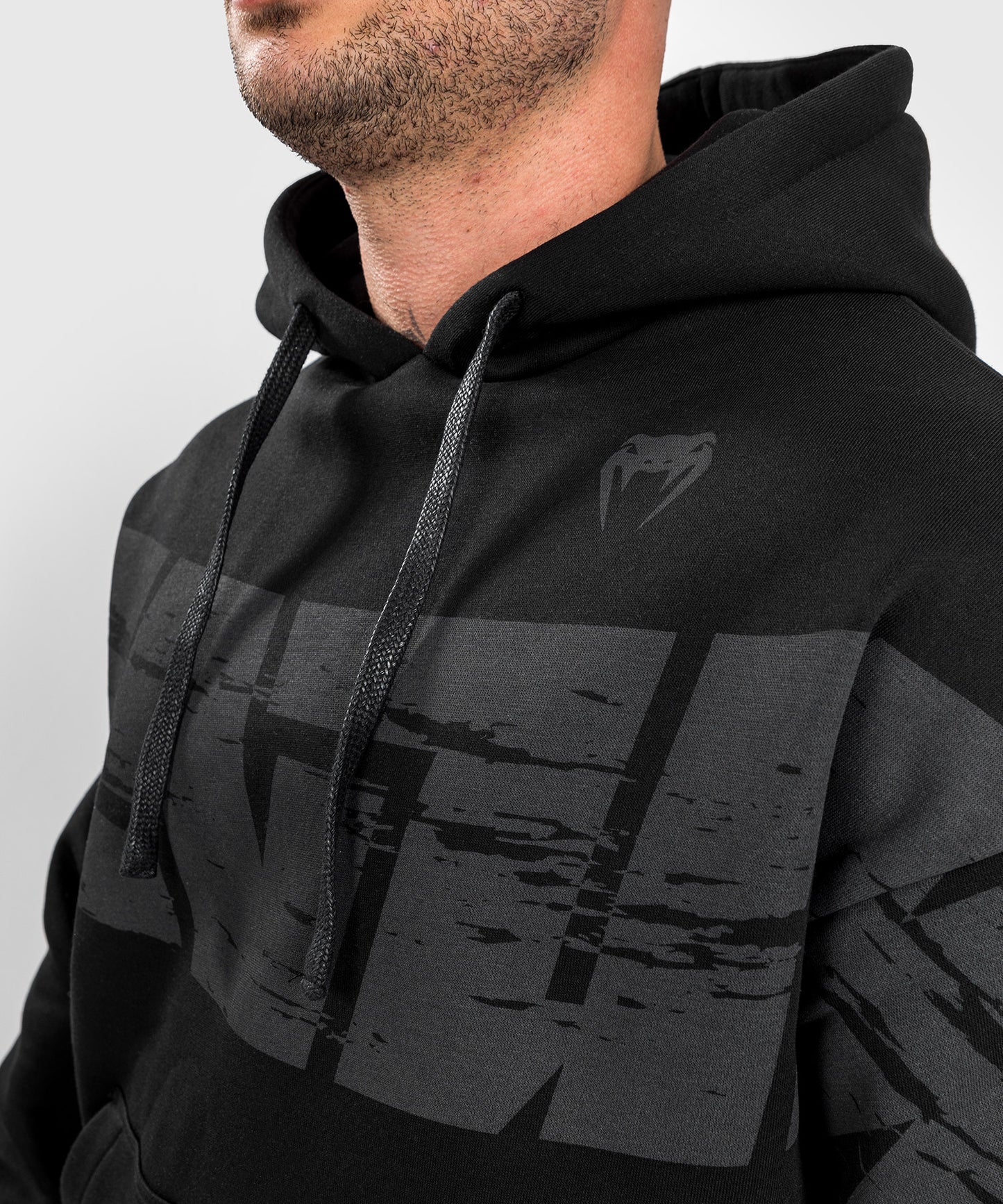 VENUM CONNECT XL HOODIE - OVERSIZE FIT - BLACK