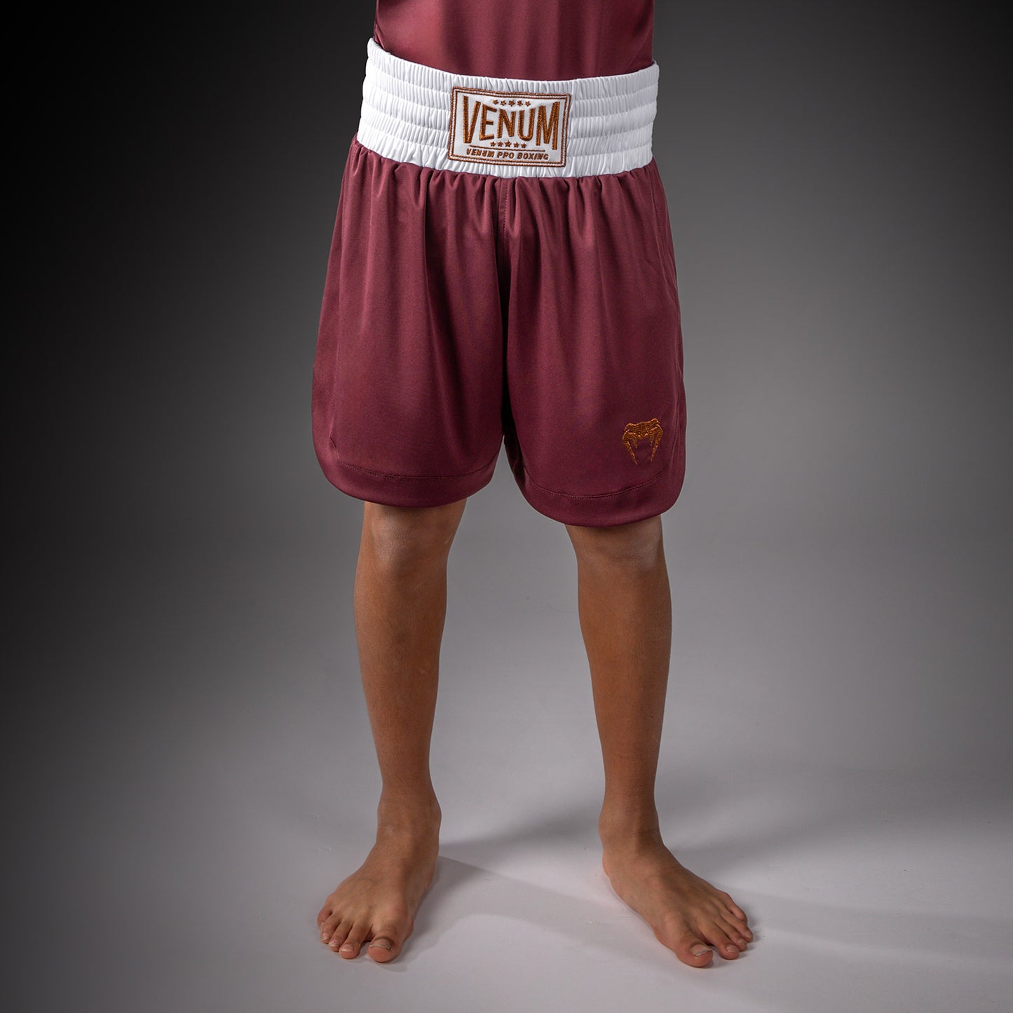Venum Classic Youth Boxing Shorts - Burgundy