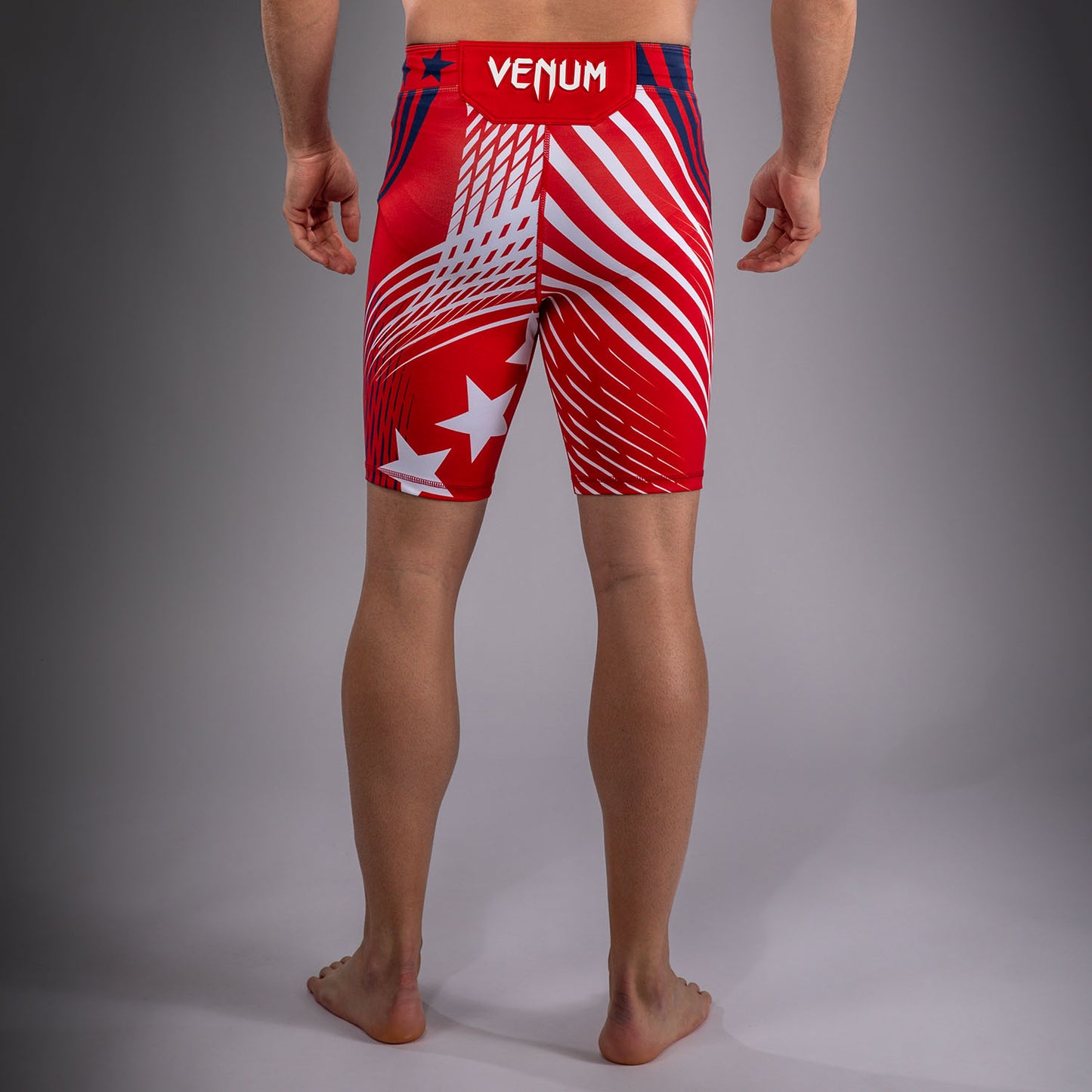 Men's Official UFC Freedom 250 by Venum Red Authentic Fight Night Vale Tudo Short