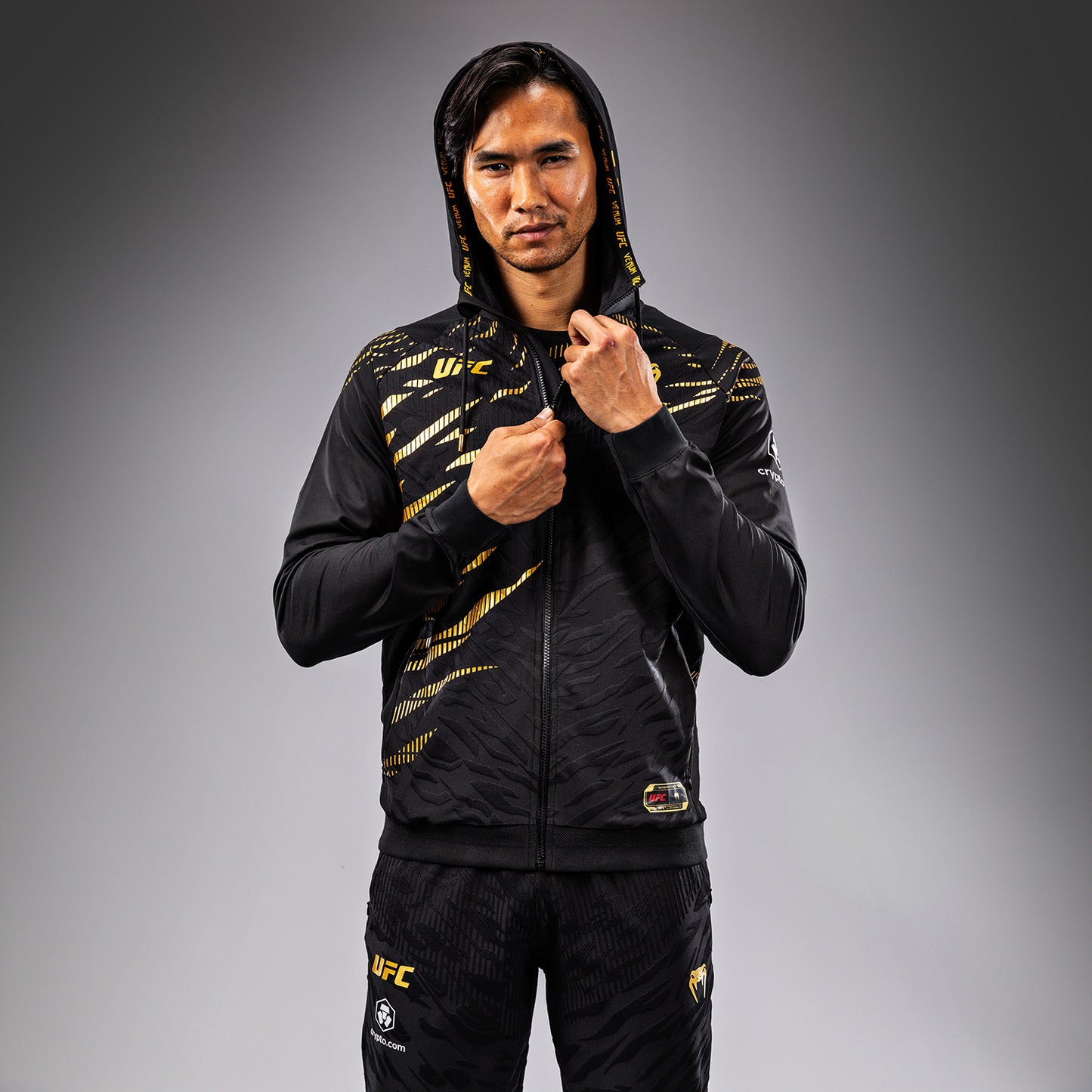 UFC Fusion by Venum Authentic Fight Night Men’s Walkout Hoodie - Champion