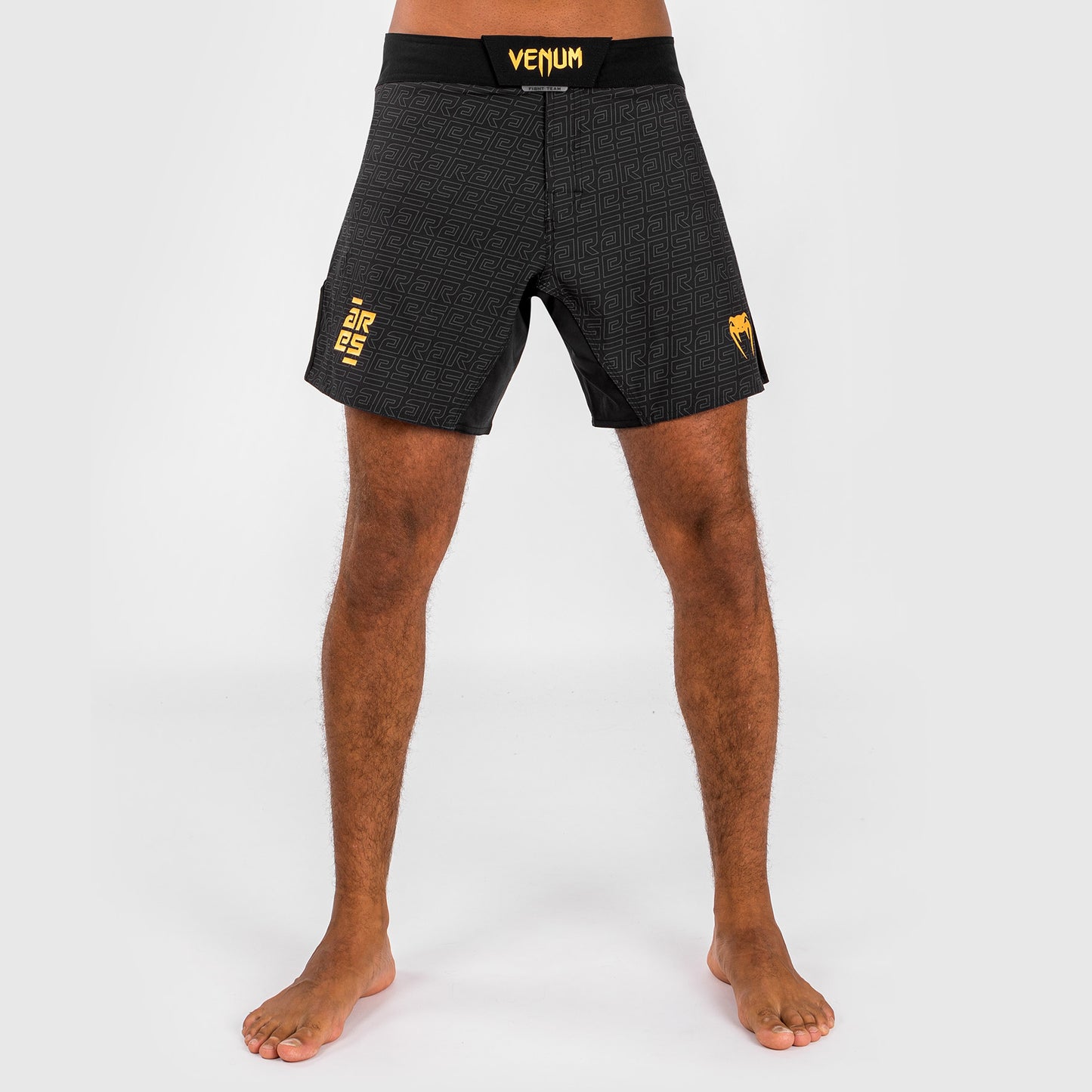 Venum x Ares Men’s Fight Shorts - Black/Gold
