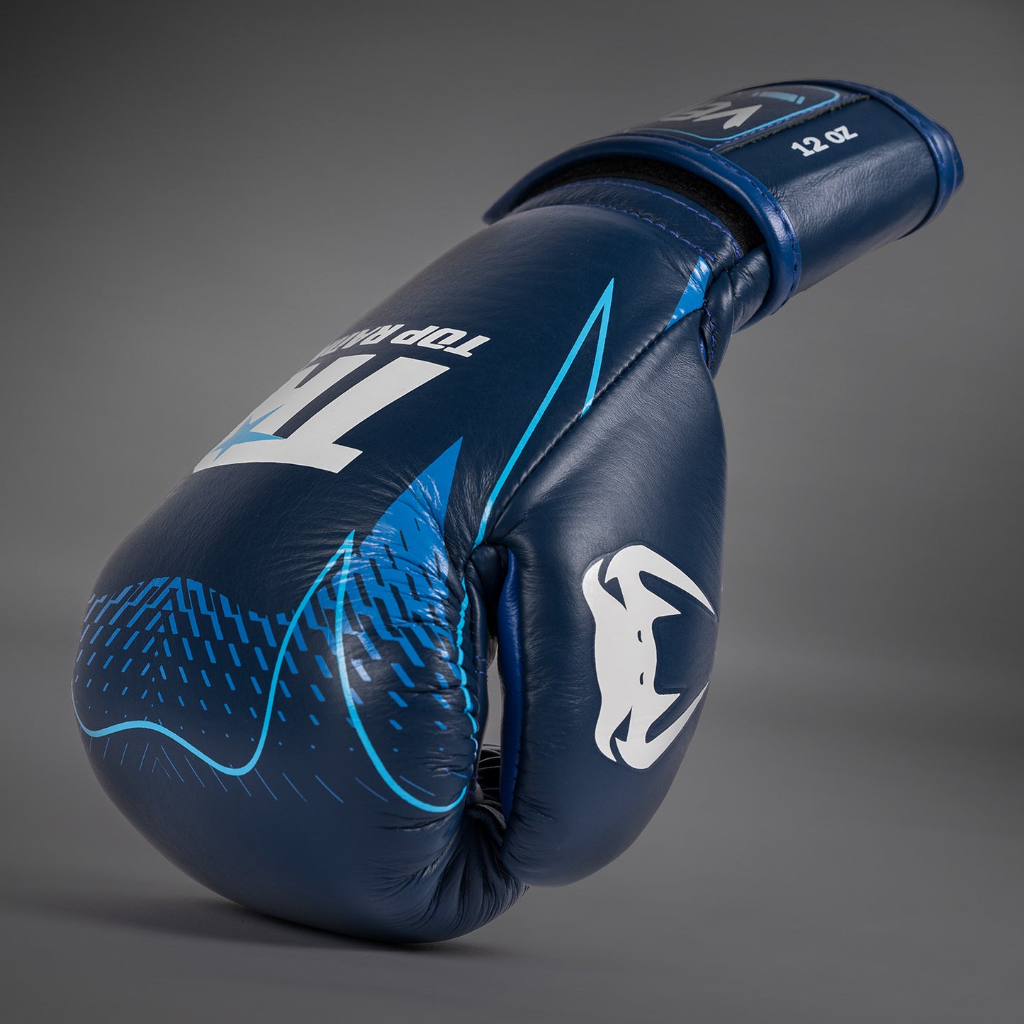 Venum x Top Rank Original Hammer Boxing Gloves - Navy Blue