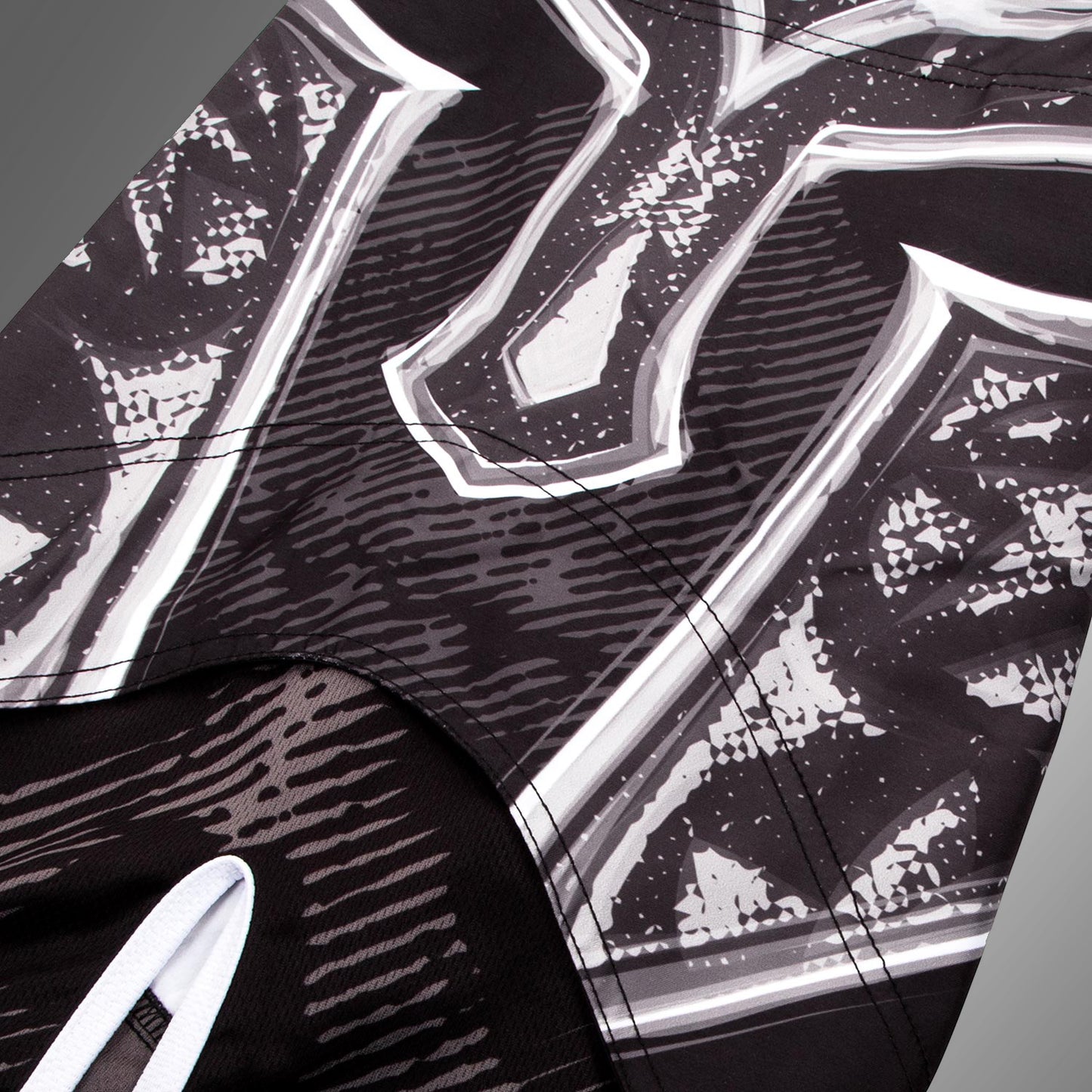 Venum Gladiator 3.0 Fightshorts - Black/White