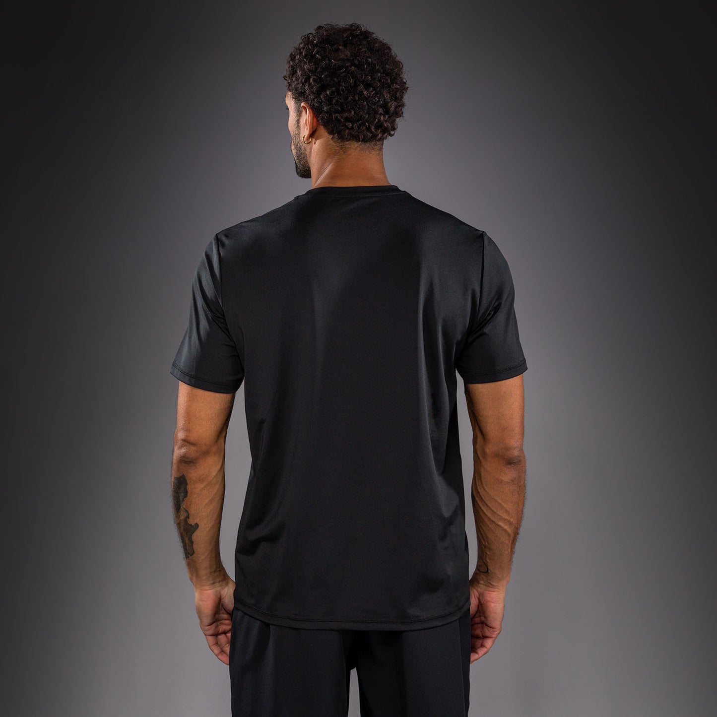 Venum Classic Dry Tech T-Shirt - Black/Silver
