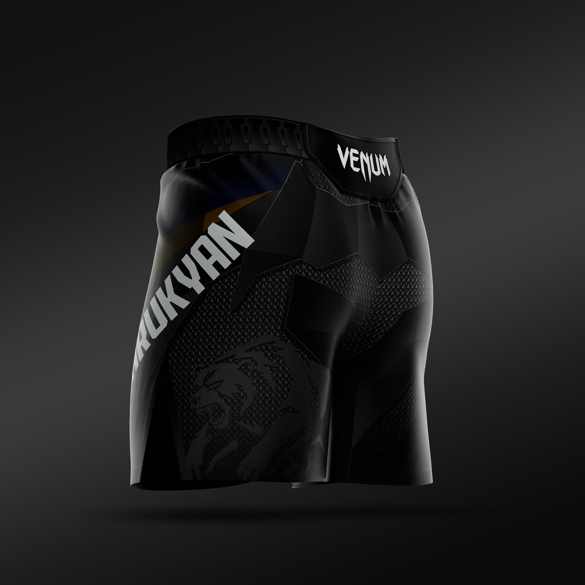 Men’s UFC Adrenaline Unrivaled by Venum Black Arman Tsarukyan Short Fit Fight Short