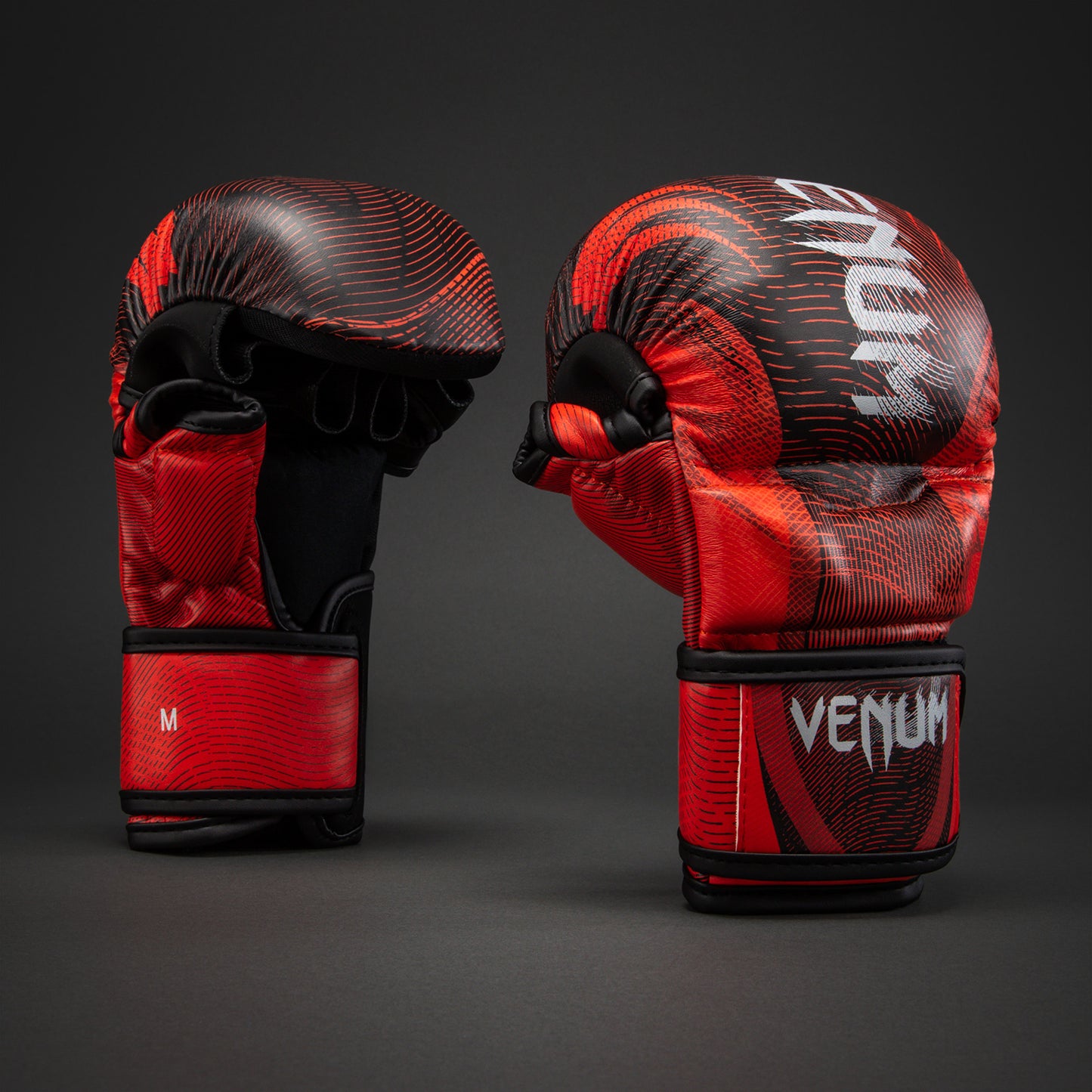 Venum Galactic 3.0 Sparring Gloves - Red/Silver