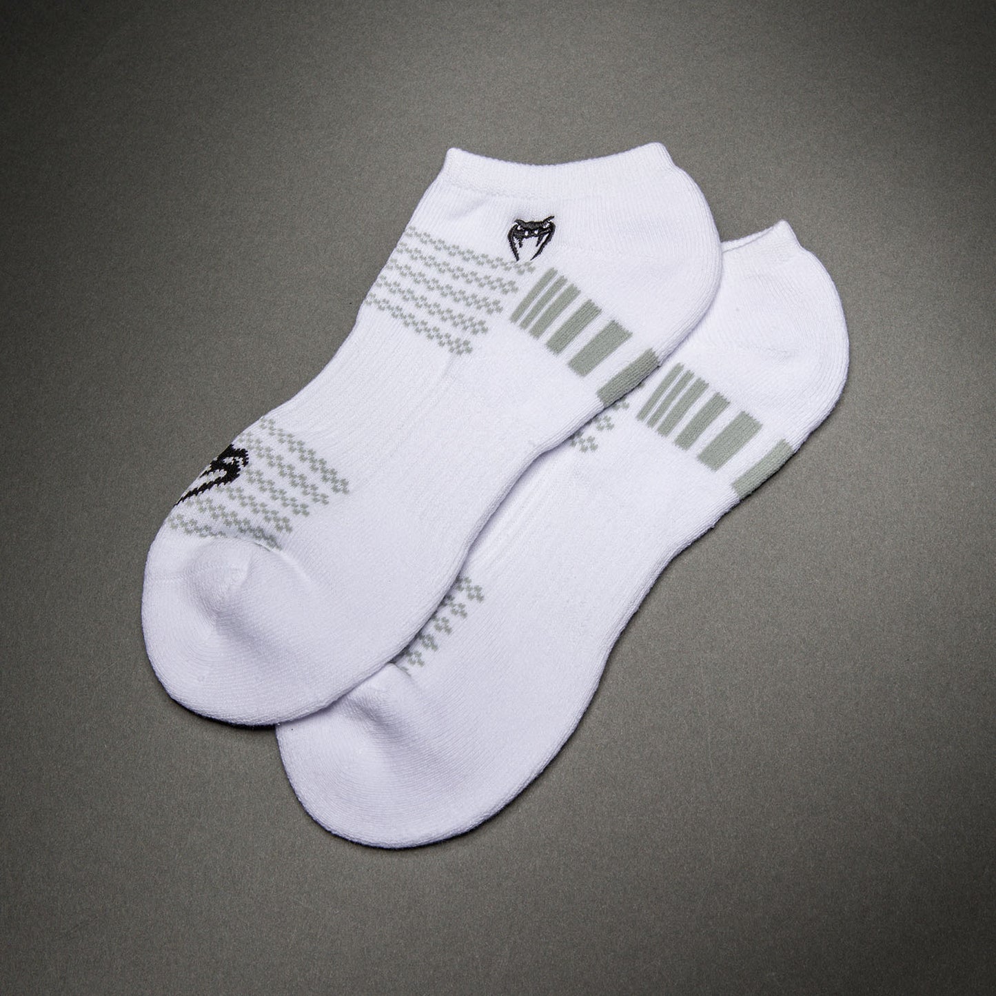 Venum Vector No-Show Socks - White/Grey