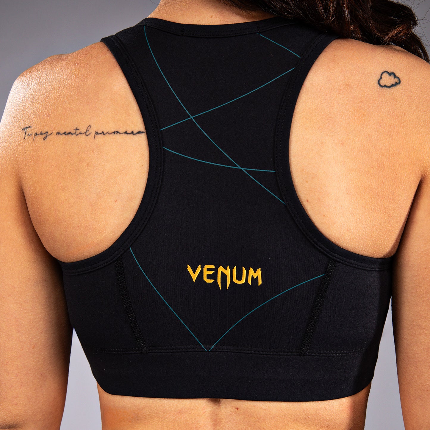 Venum Tactical XT Sports bra - Black/Forest Green