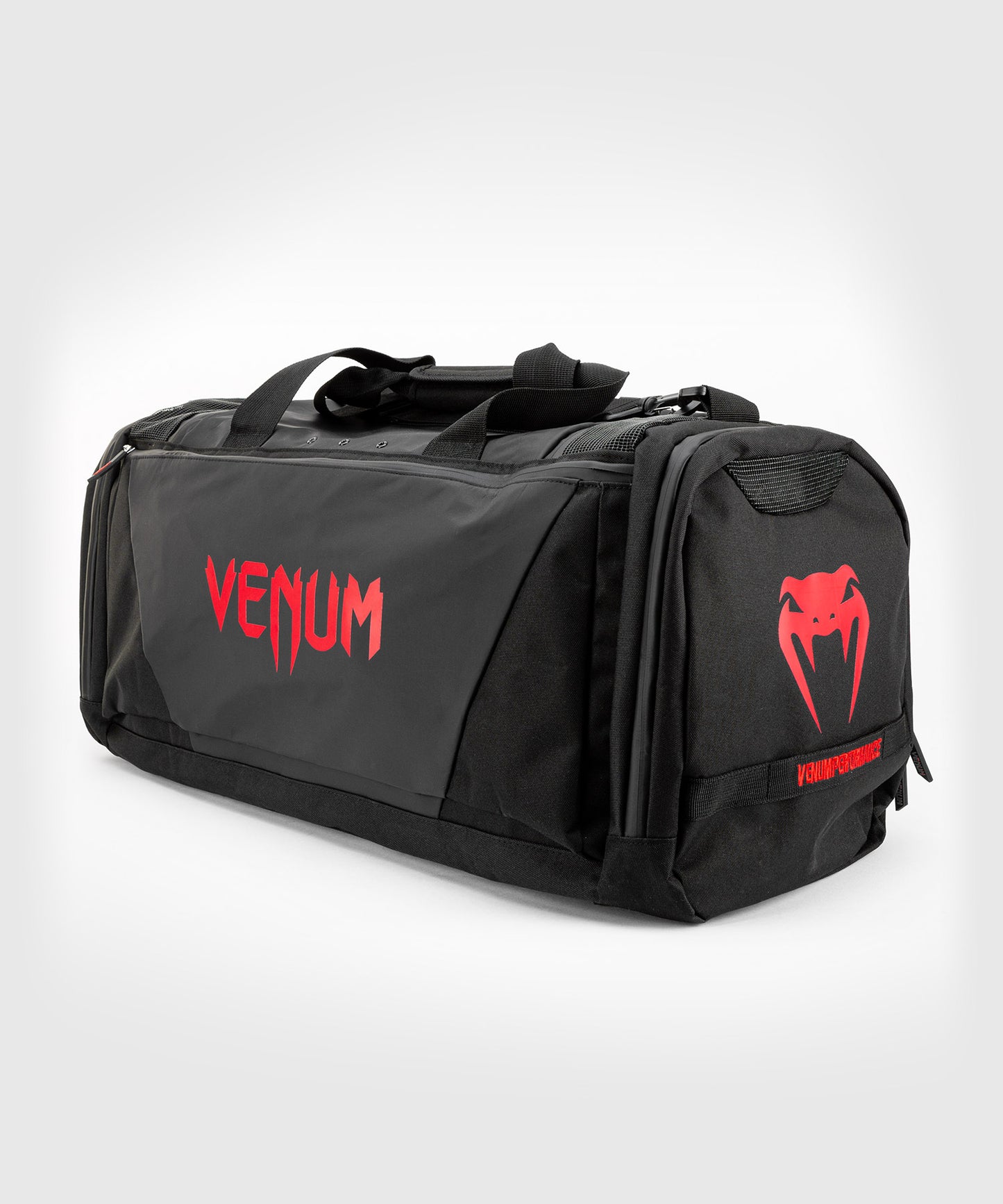 Venum Trainer Lite Evo Sports Bags - Black/Red