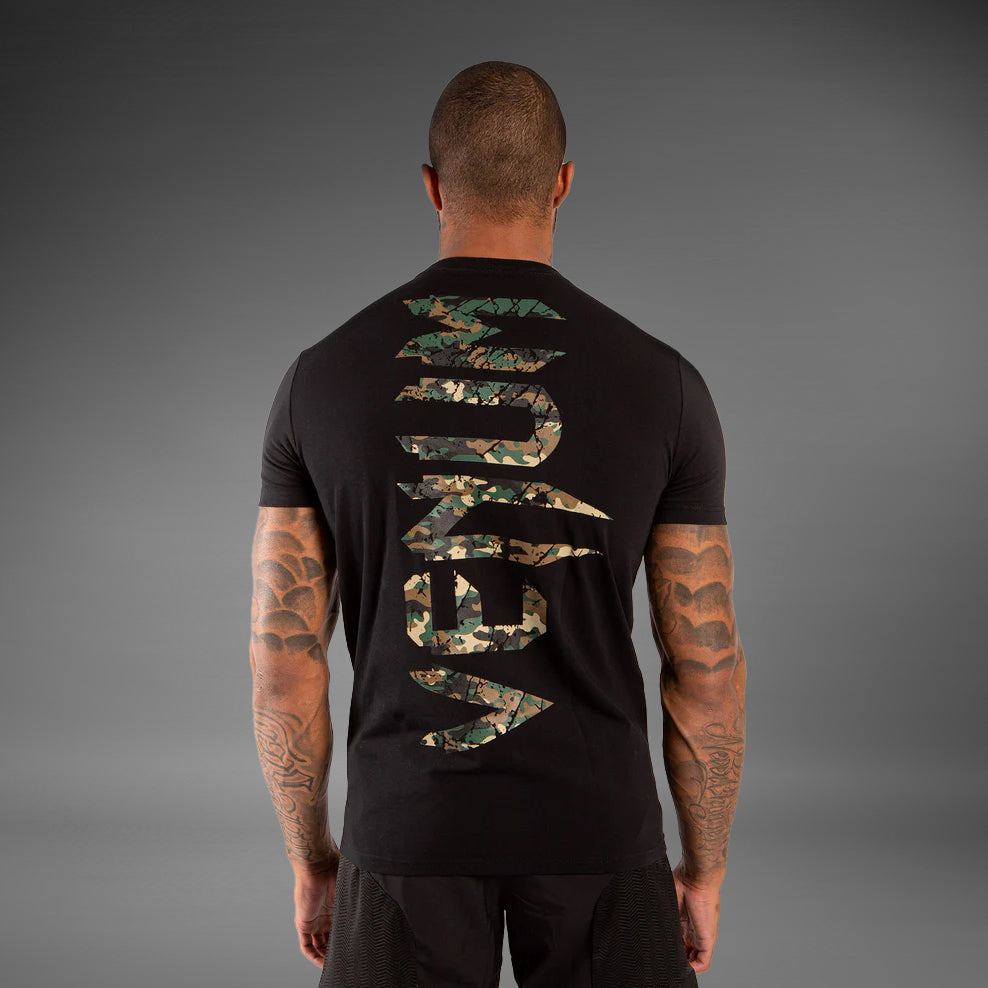Venum Original Giant T-Shirt - Black/forest-camo