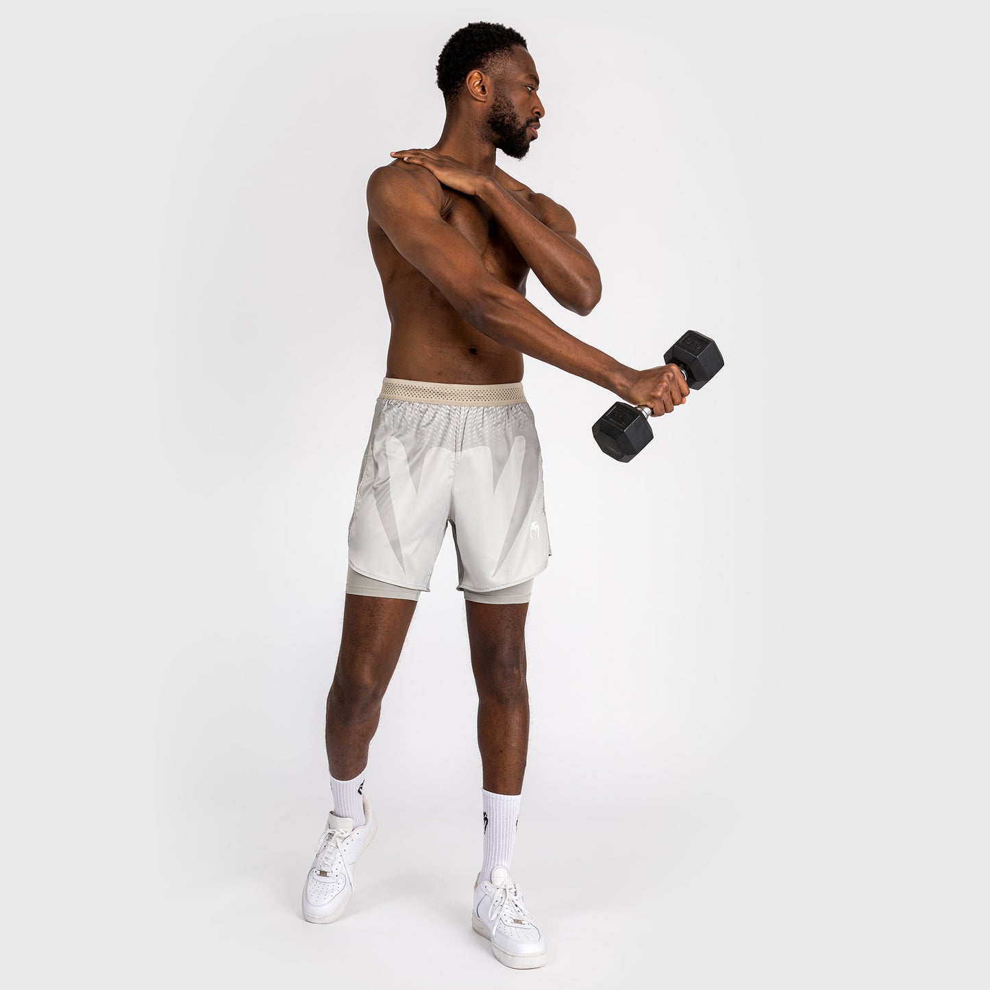 Venum Attack Men's Fight Shorts - Sand