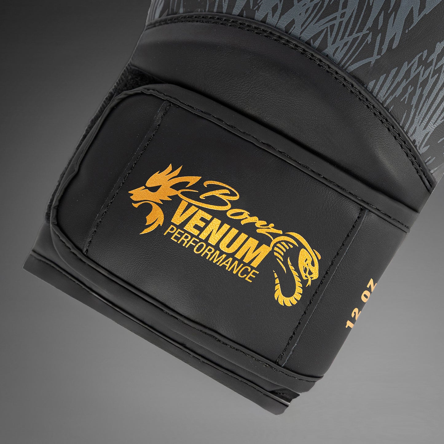 Venum x Chimaev Boxing Gloves - Black/Grey