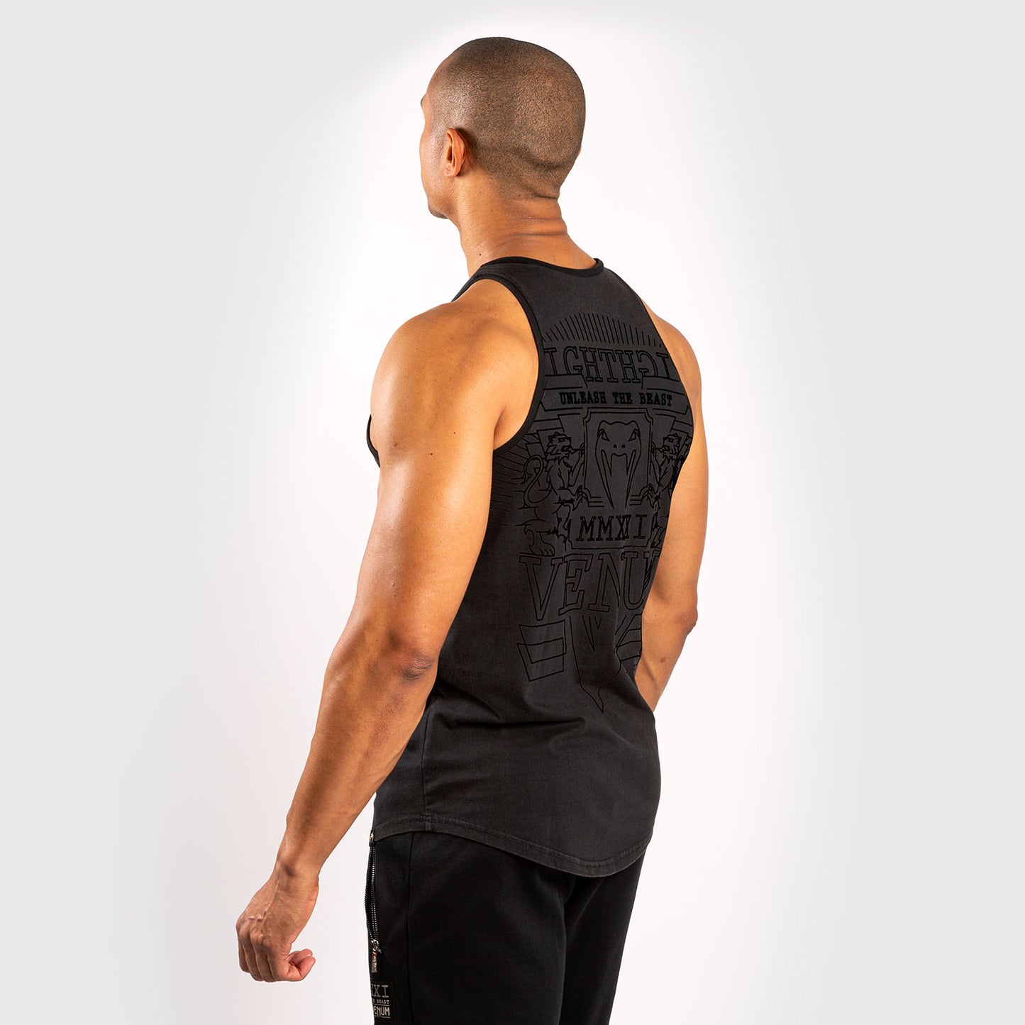 Venum Lions21 Tank Top - Black/Black