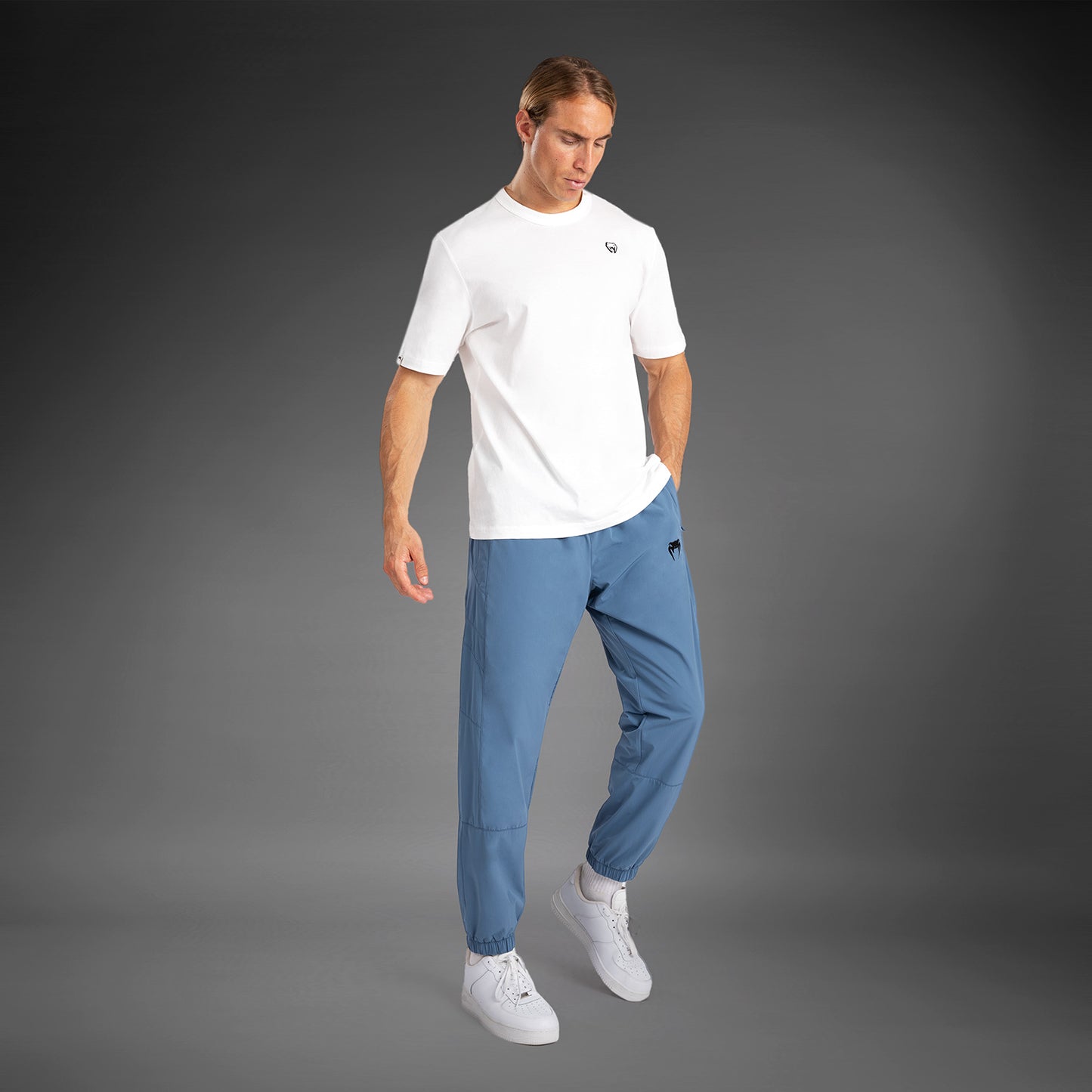 Venum Attack 90 Tracksuit Pants - Blue/Black