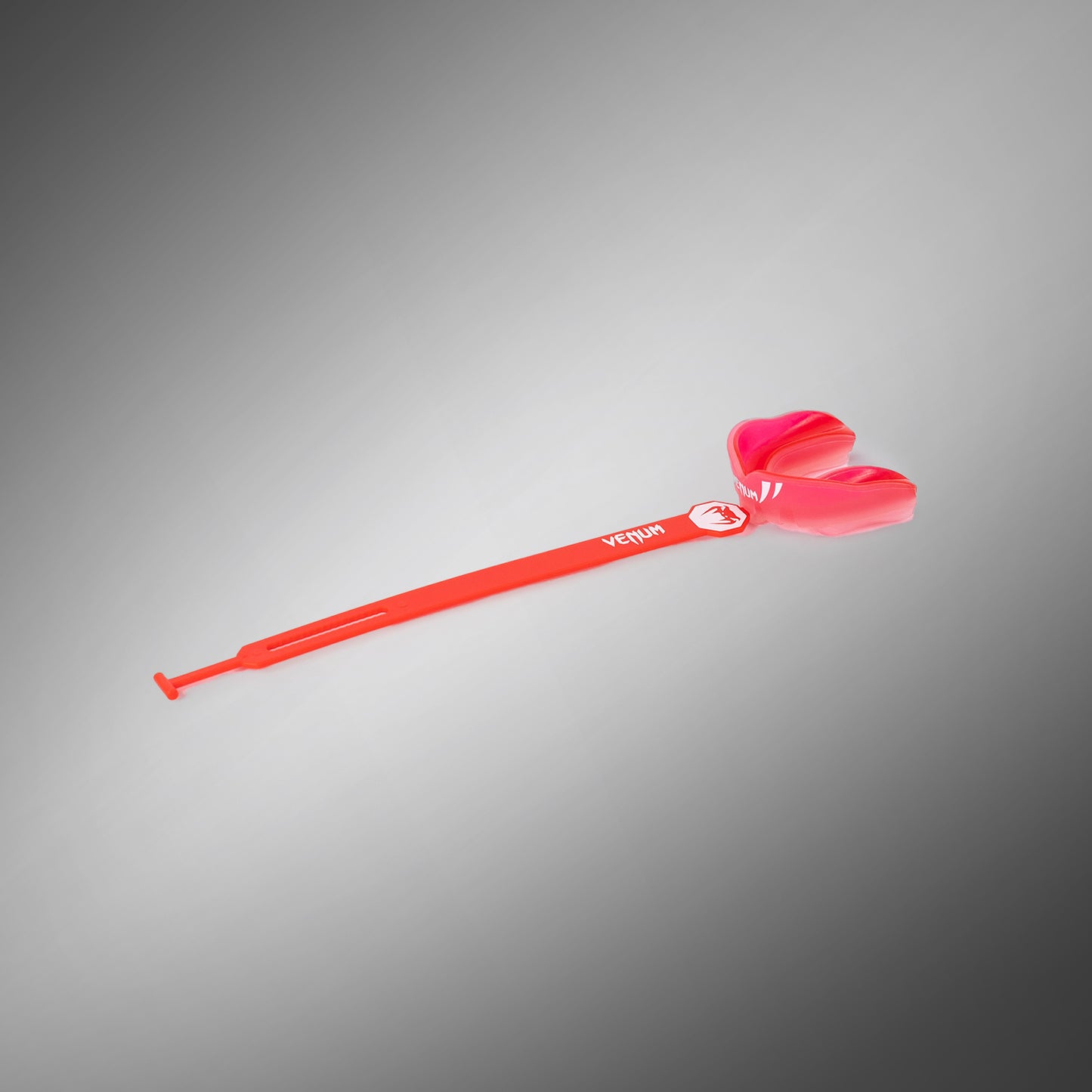 Venum Challenger Kids Mouthguard Strap/Straples - Red Transparent