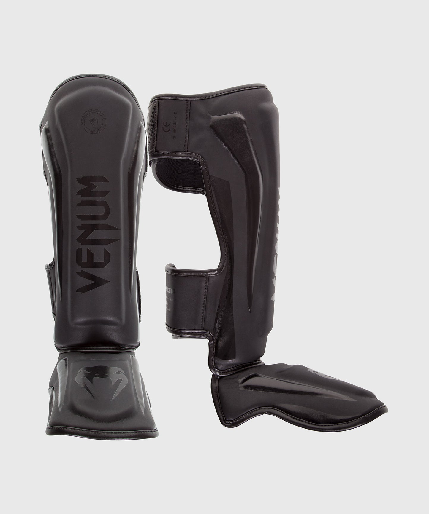 Venum Elite Standup Shin Guards - Matte/Black
