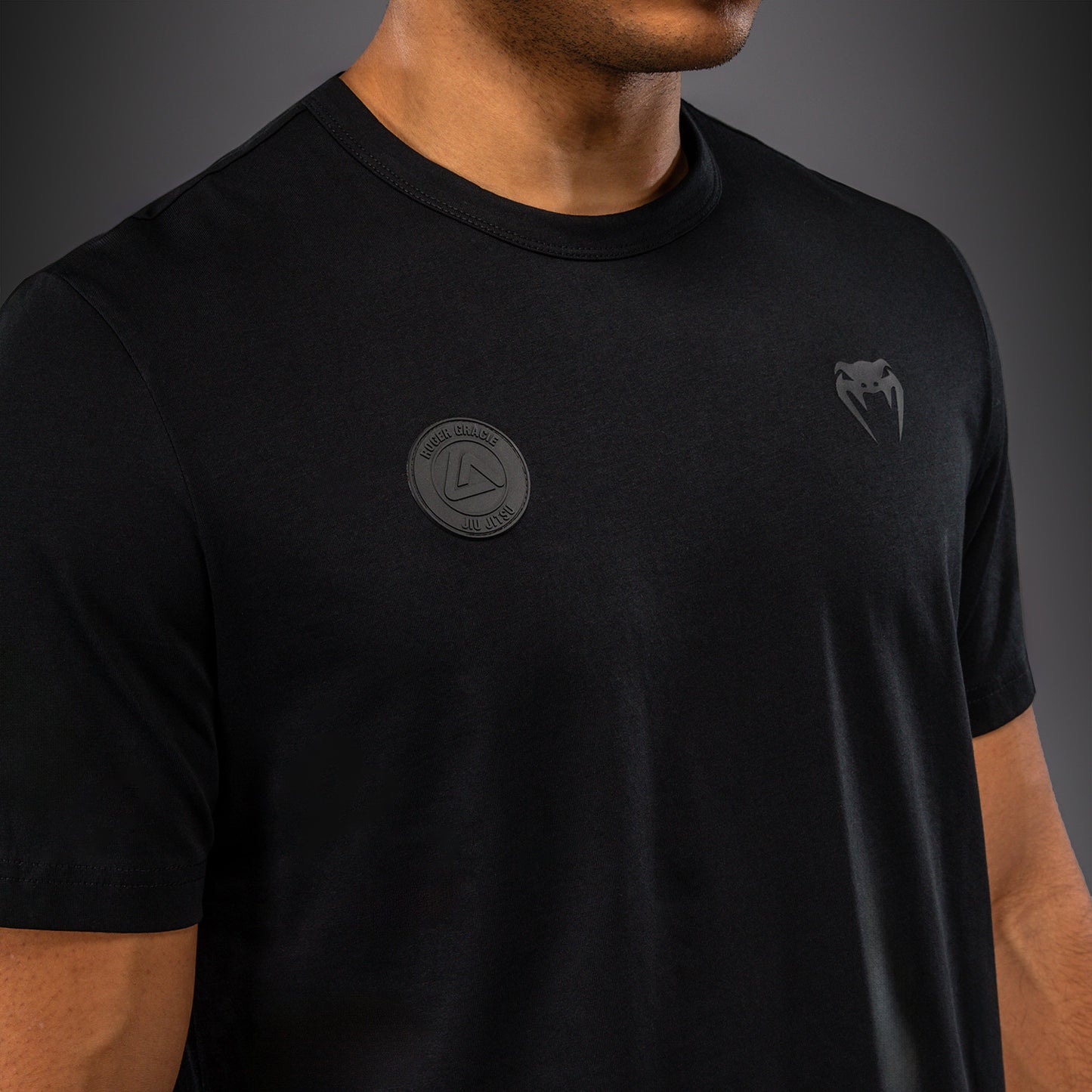 Venum x Roger Gracie Academy T-Shirt - Black