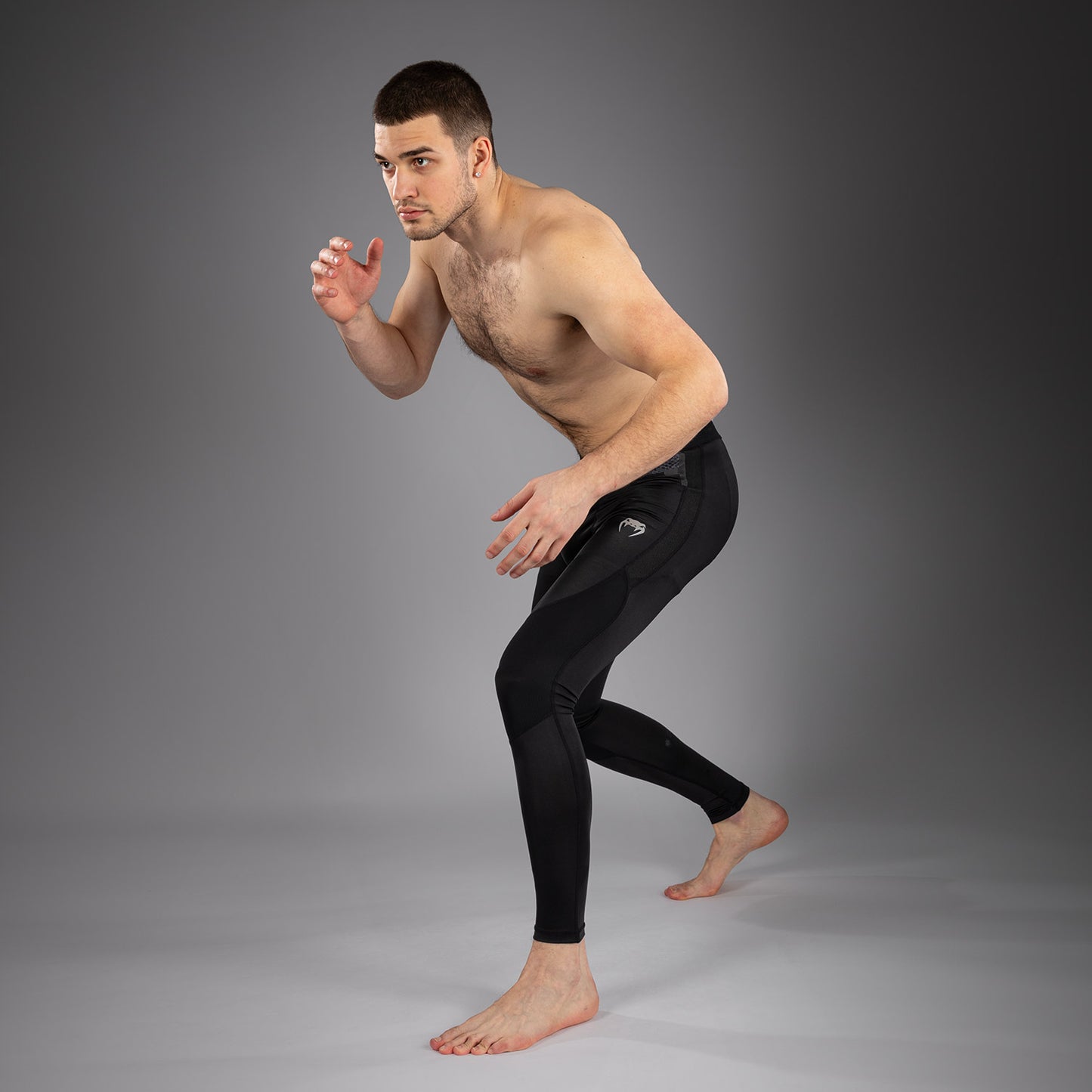 Venum G-Fit Scales Spats - Black/ Charcoal Grey