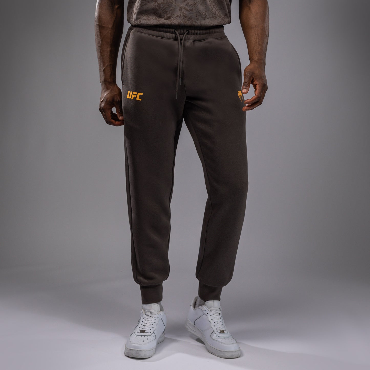 UFC Fusion by Venum Fight Week Men’s Cotton Pant - Solid Earthen Brown