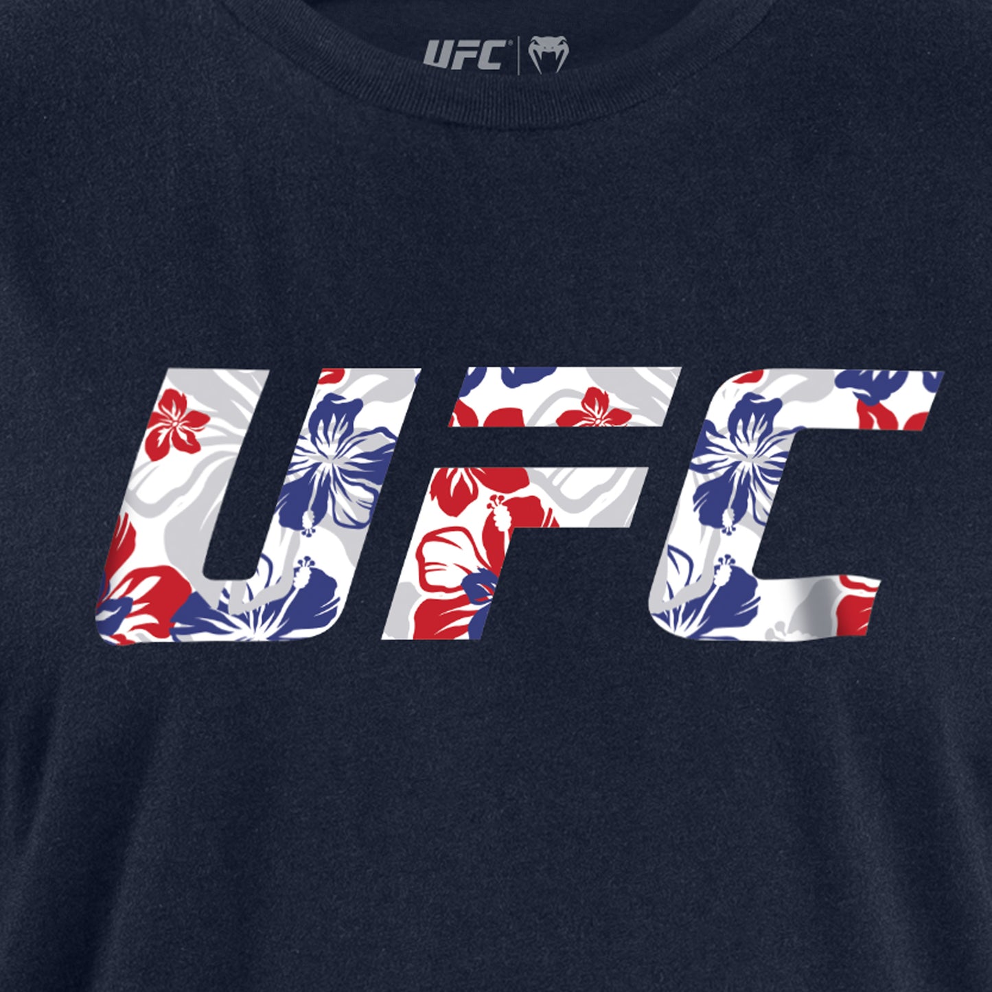 Men's UFC Unrivaled by Venum Navy Max Holloway T-Shirt