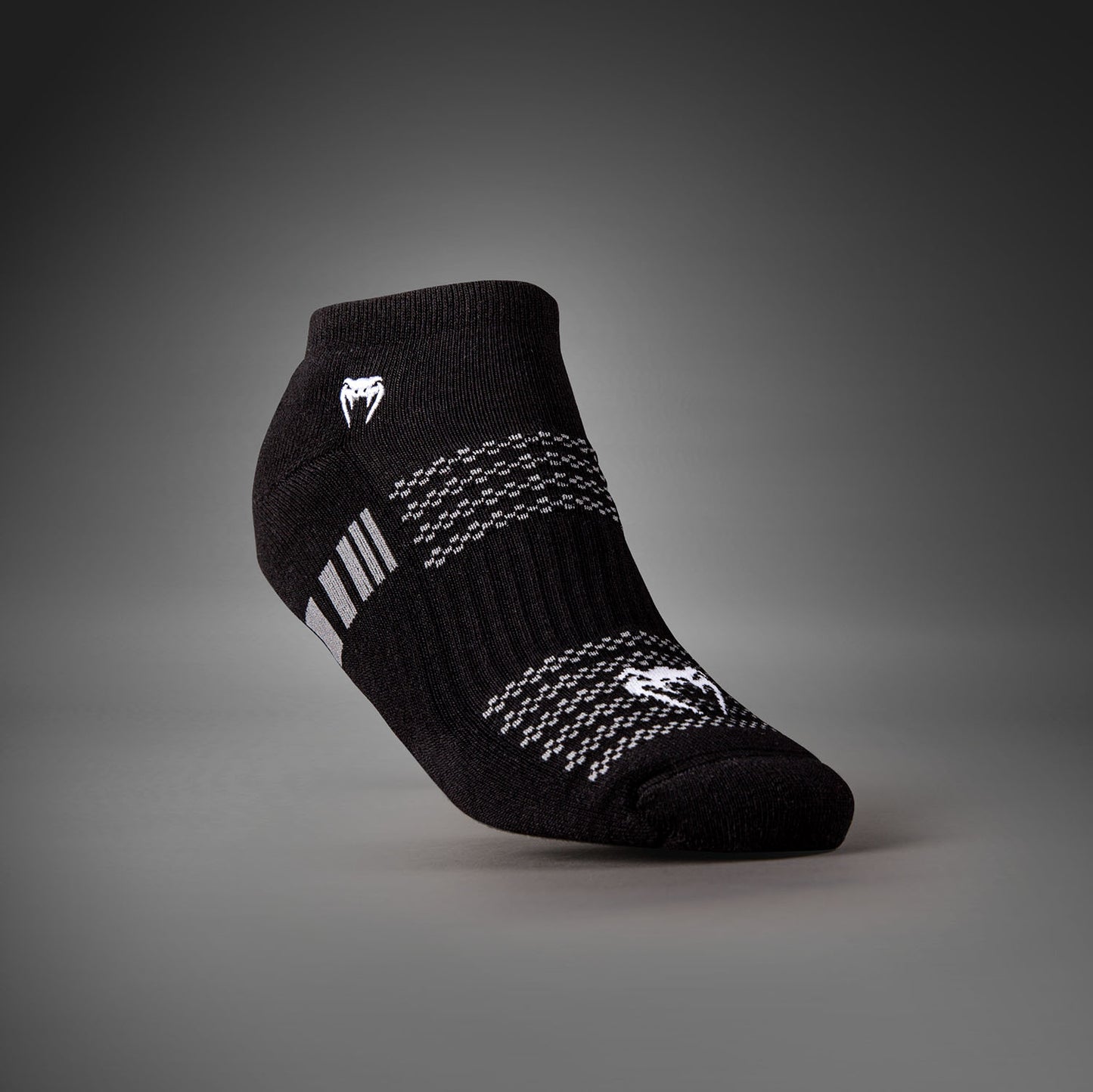 Venum Vector No-Show Socks - Black/Grey